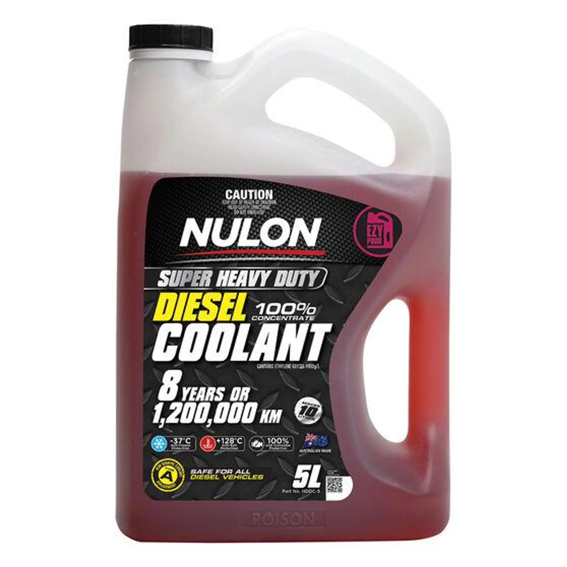 Nulon Heavy Duty Diesel Coolant Concentrate 5 Litre