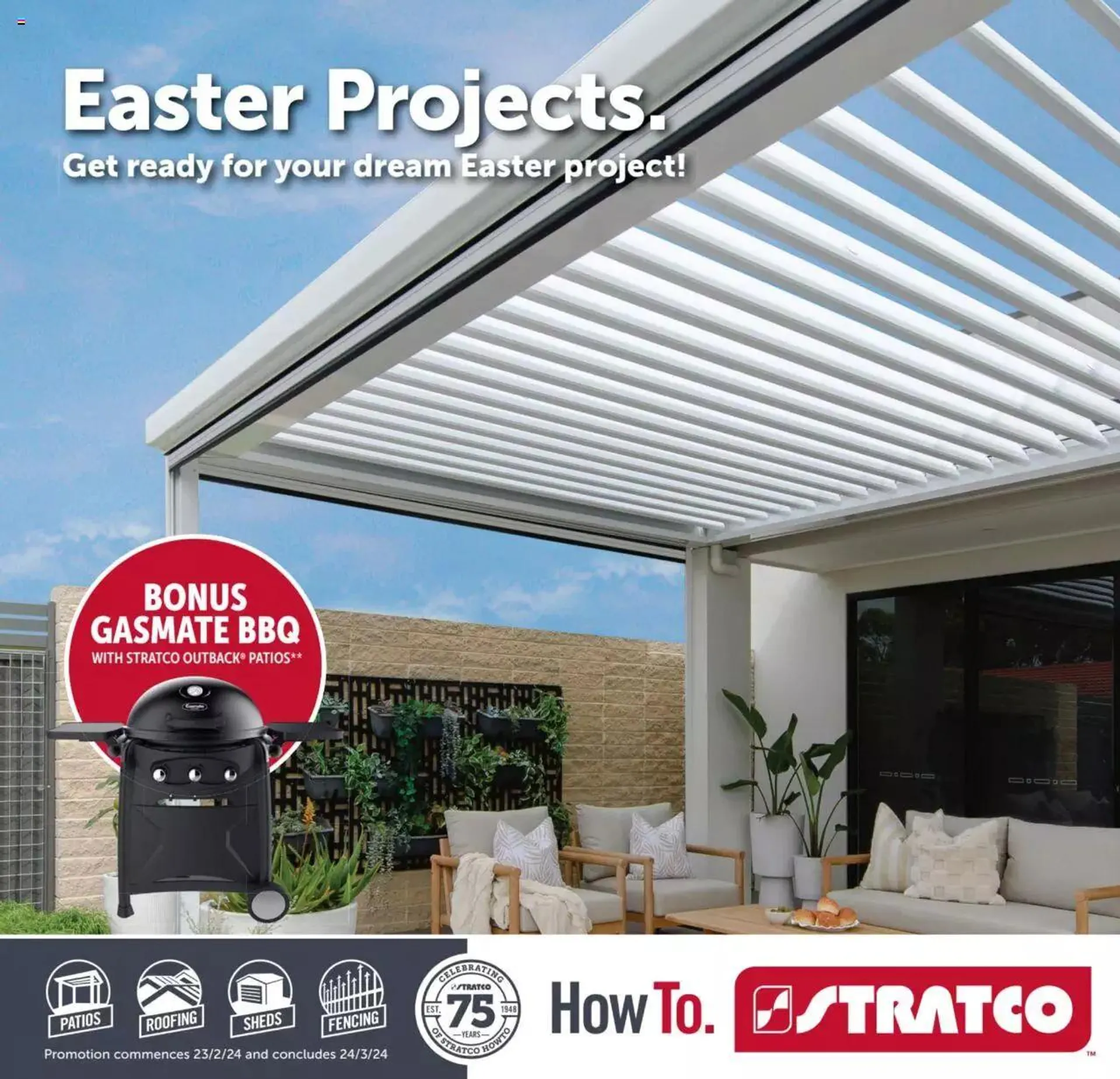 Stratco Catalogue QLD - Catalogue valid from 23 February to 24 March 2024 - page 1