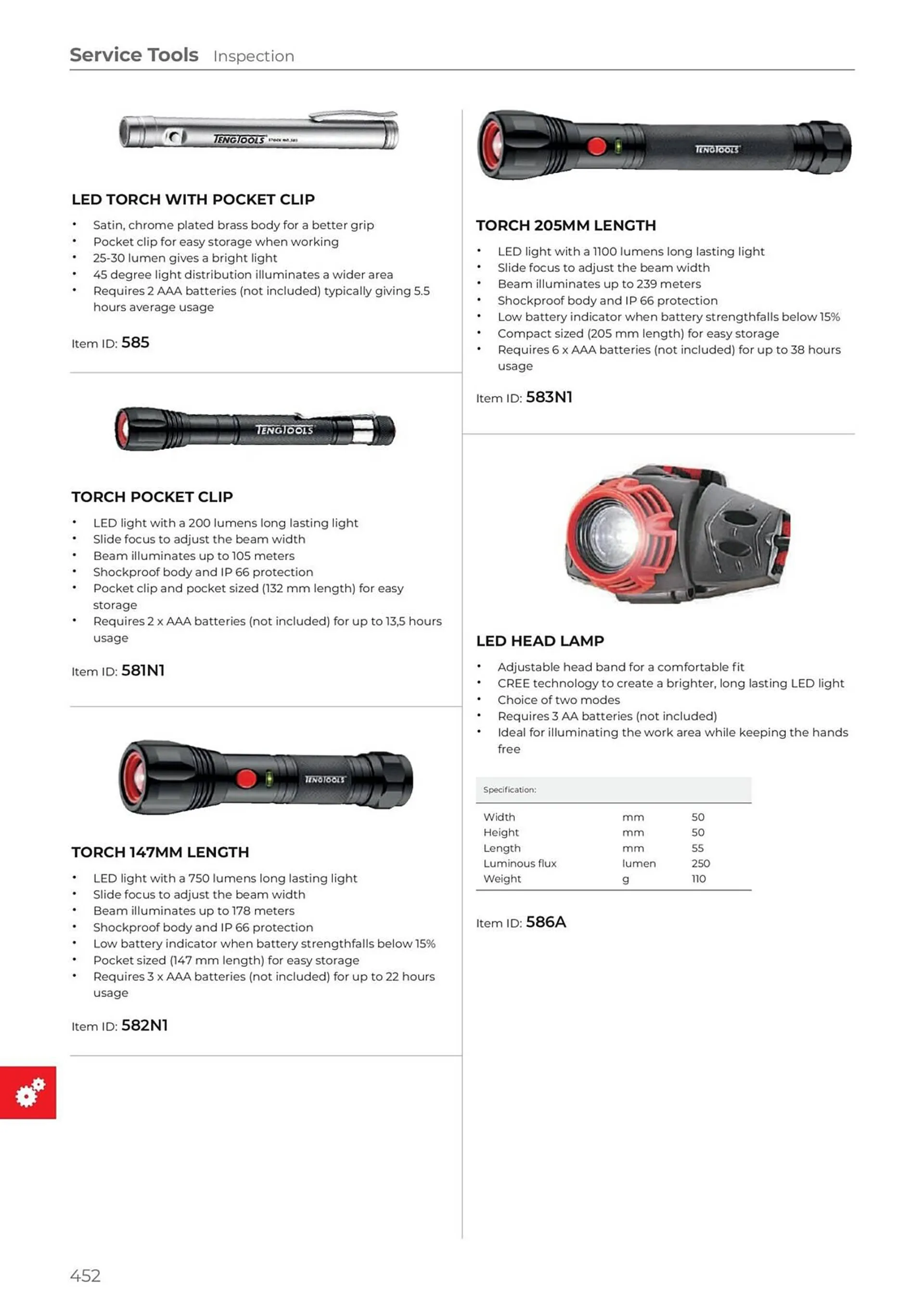 Teng Tools catalogue - Catalogue valid from 24 April to 31 December 2024 - page 453