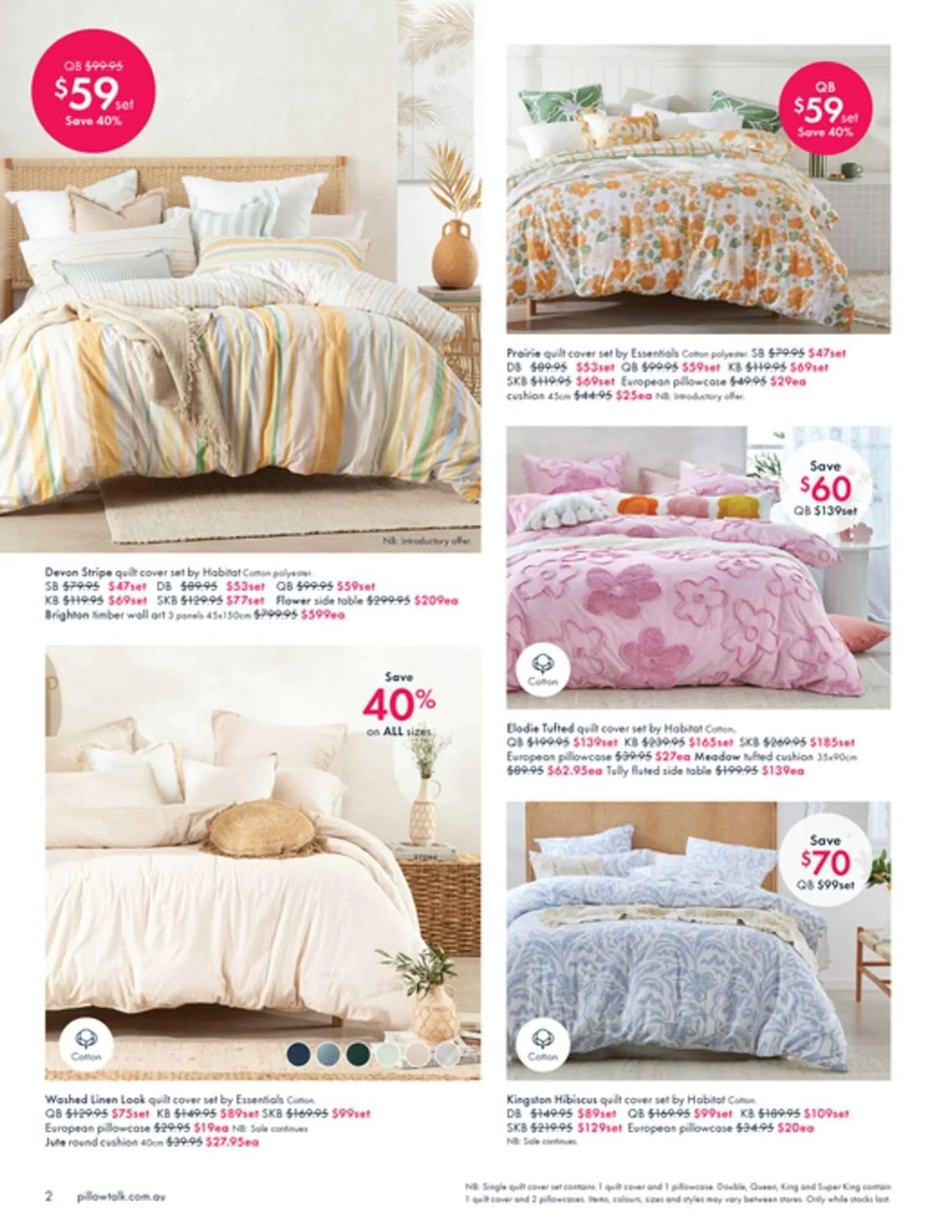 Pillow Talk catalogue - Catalogue valid from 29 December to 14 January 2024 - page 2