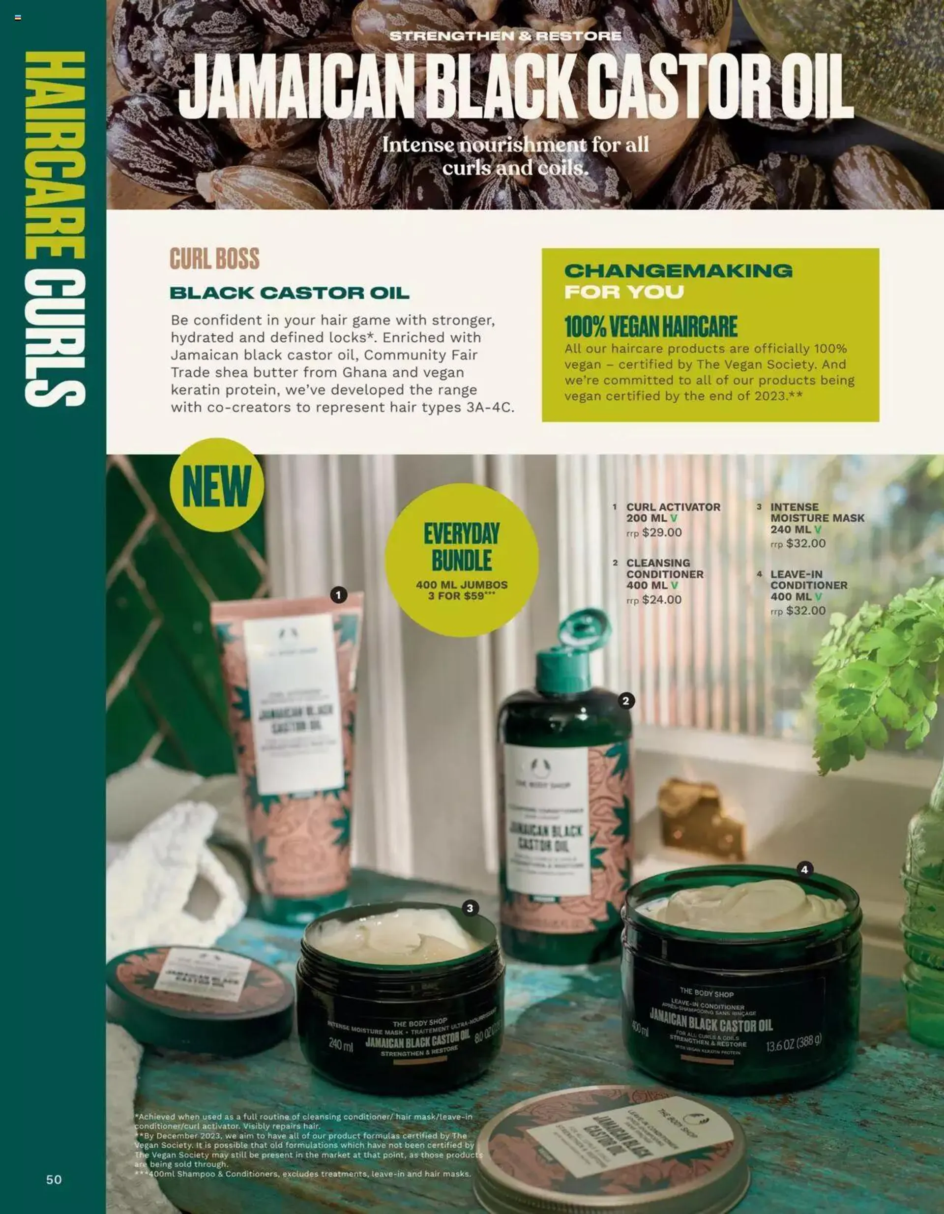 The Body Shop Catalogue Changemaking Beauty - Catalogue valid from 15 February to 31 December 2023 - page 50