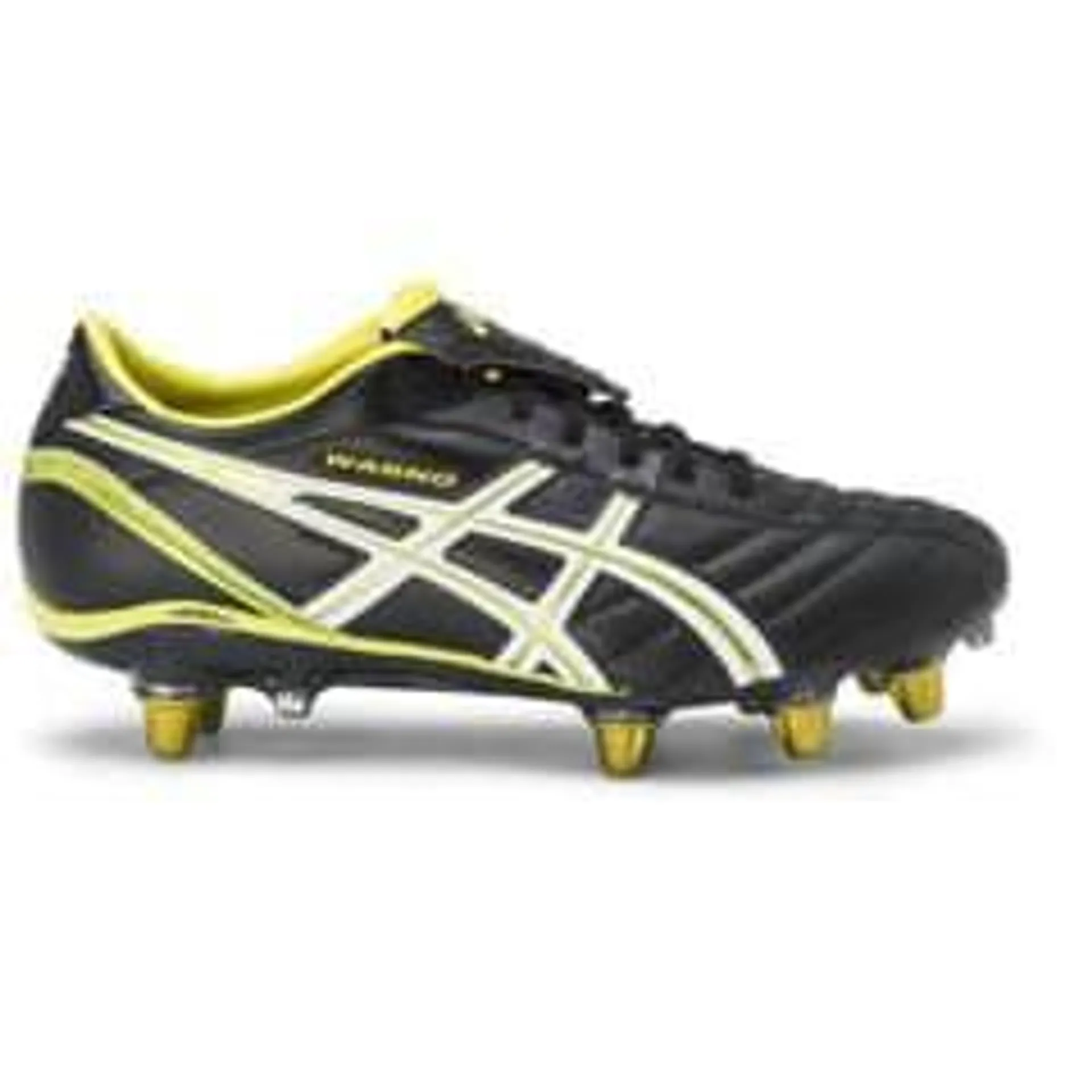 Asics Asics Gel Lethal Warno ST2 – Mens Football/Rugby Boots – Black/Eucalyptus/Wattle