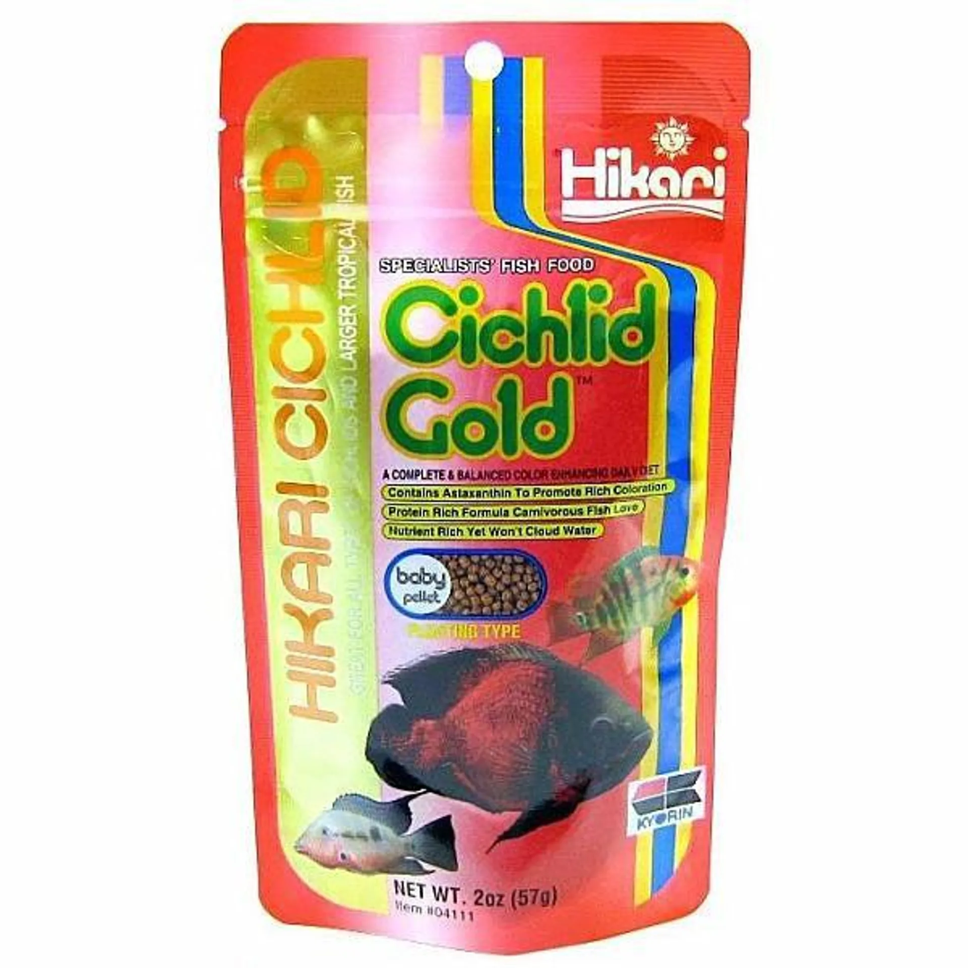 Hikari - Cichlid Gold - Baby Pellets (57g)