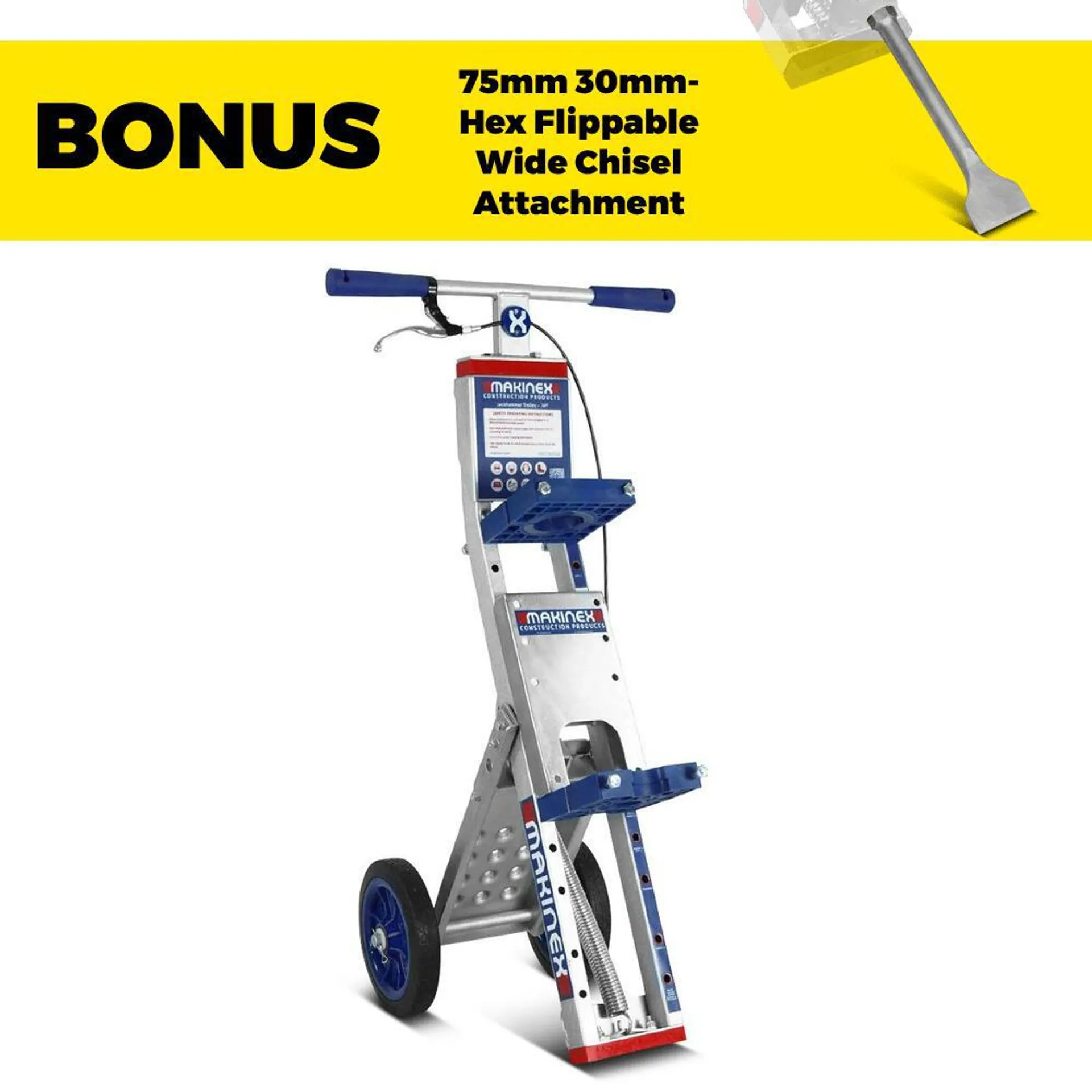 Makinex JHT-U-2 Universal Jackhammer Trolley