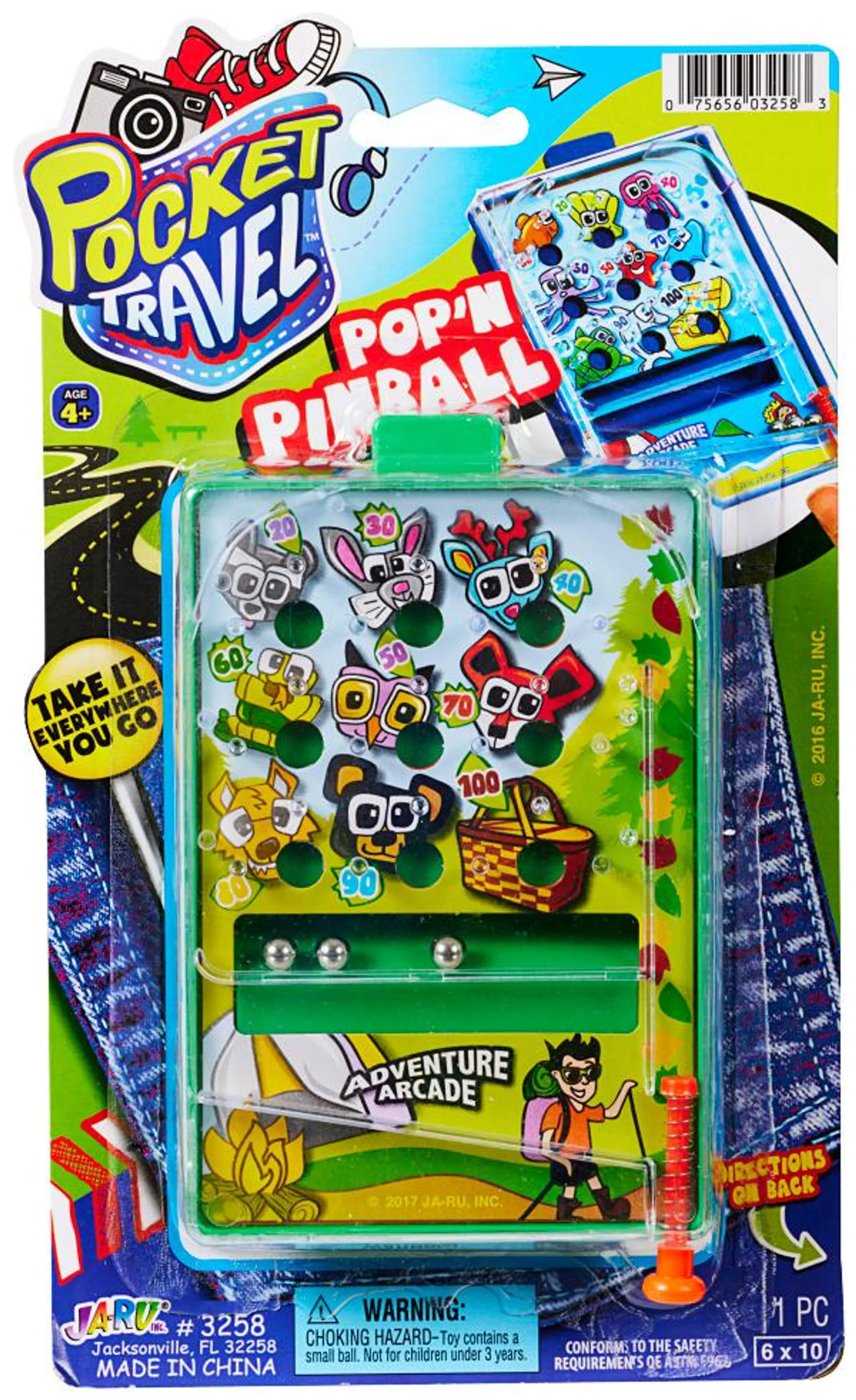 Pocket Game Pop N' Pinball