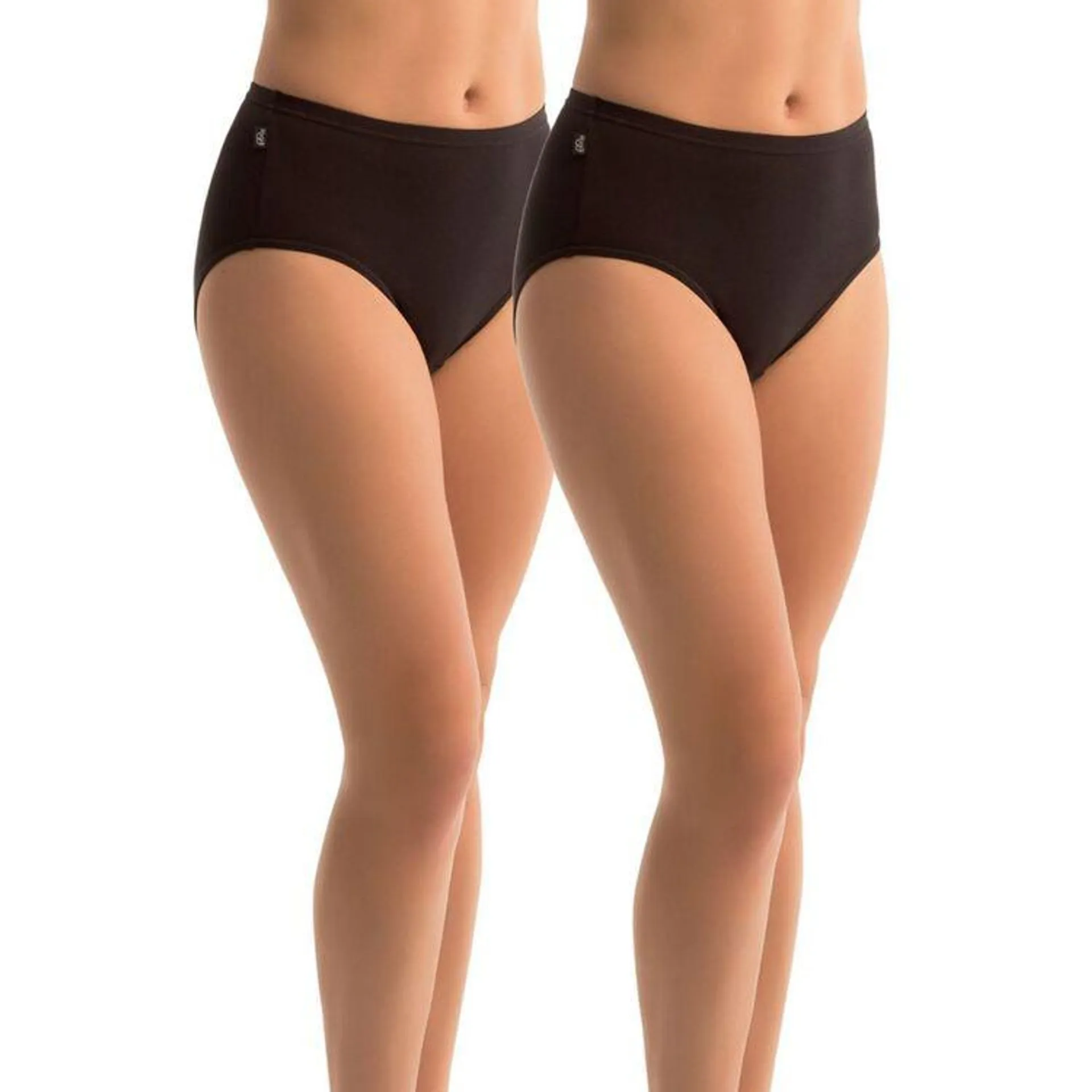 Sloggi Women's Hikini 2 Pack Black