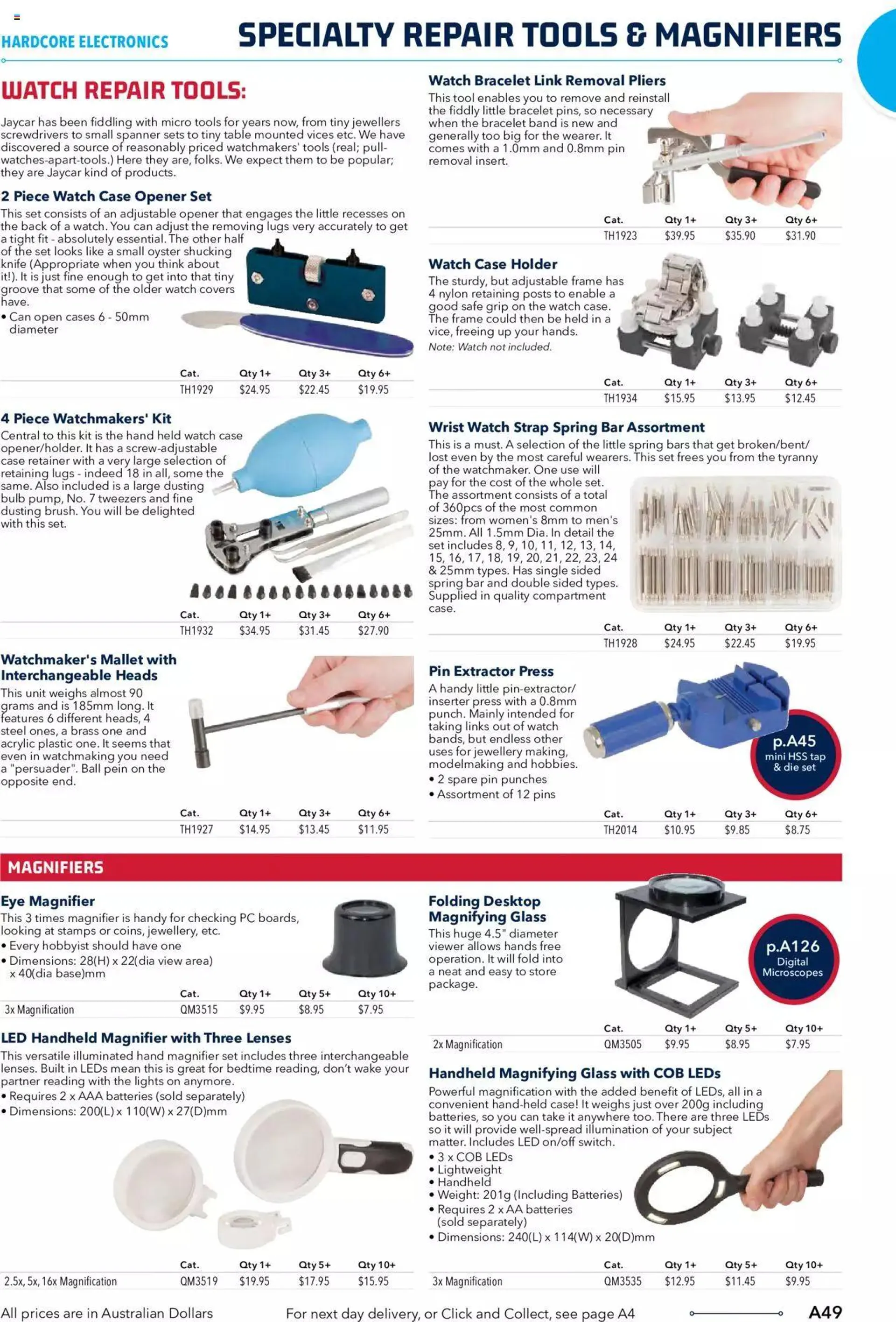 Jaycar Engineering And Scientific Catalogue Back - Catalogue valid from 27 October to 31 January 2024 - page 49