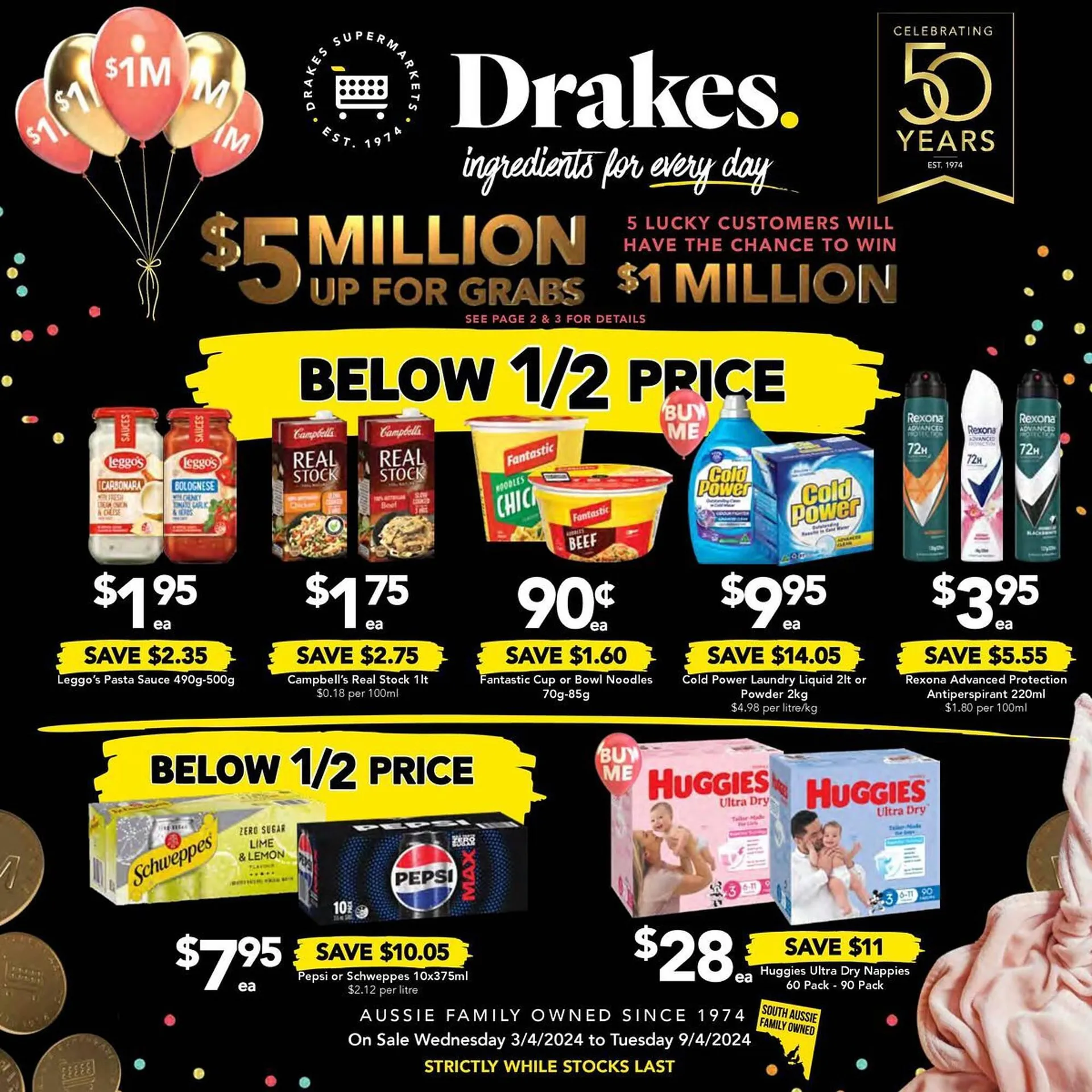 Drakes catalogue - Catalogue valid from 3 April to 9 April 2024 - page 1