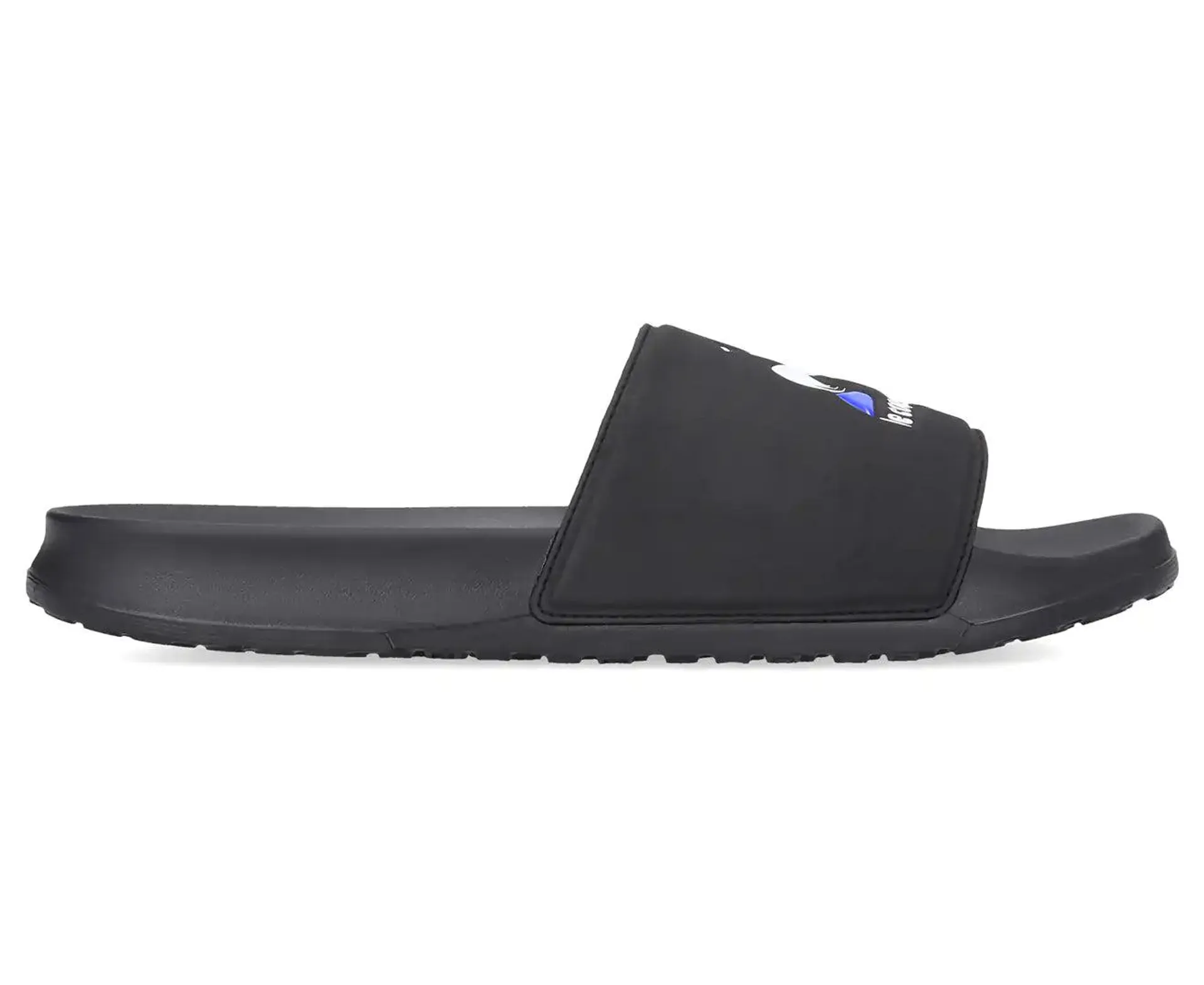 Le Coq Sportif Slides Logo - Mens - Black