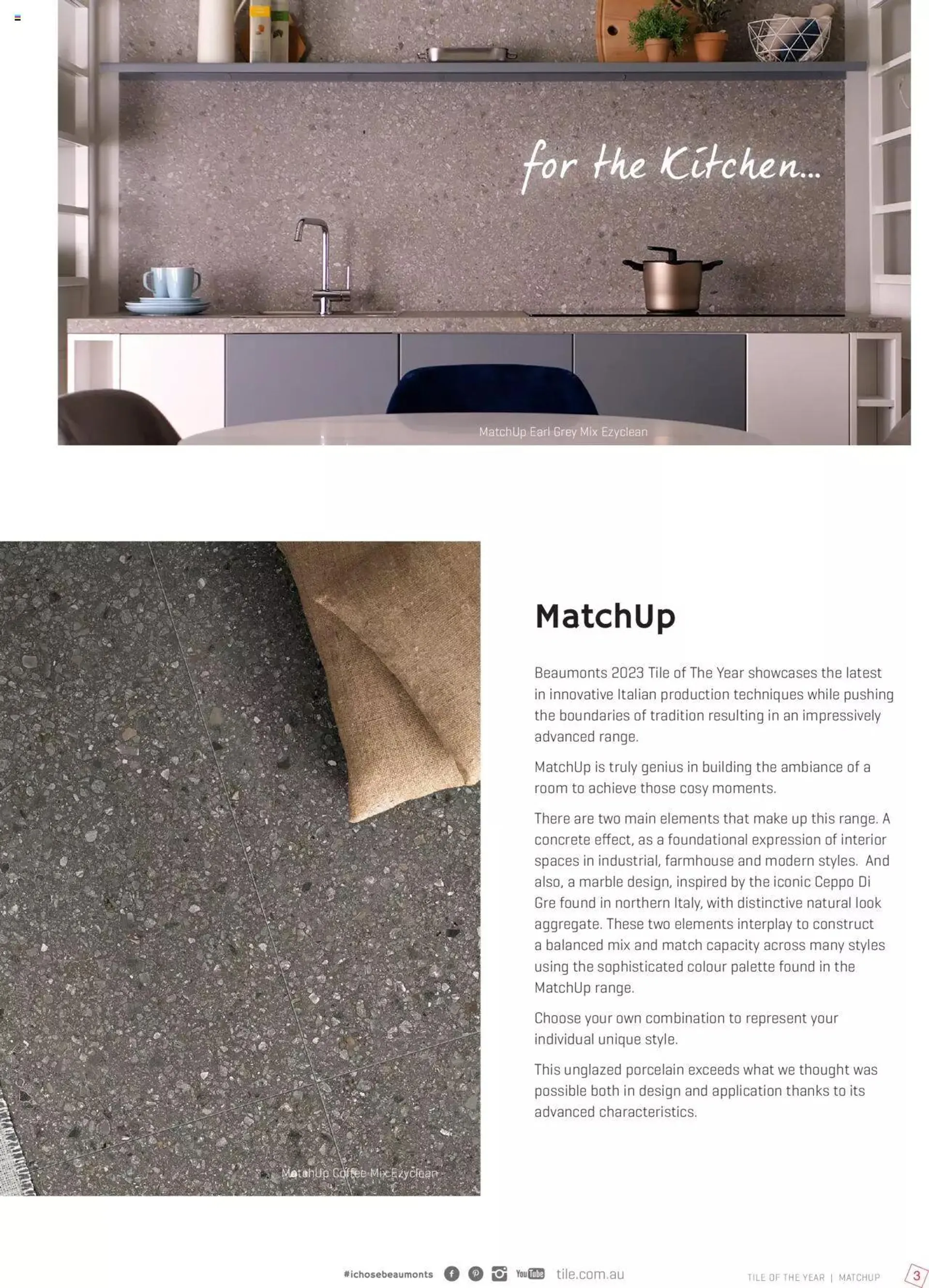 Beaumont Tiles MatchUp Tile of the Year - Catalogue valid from 9 January to 31 December 2023 - page 3