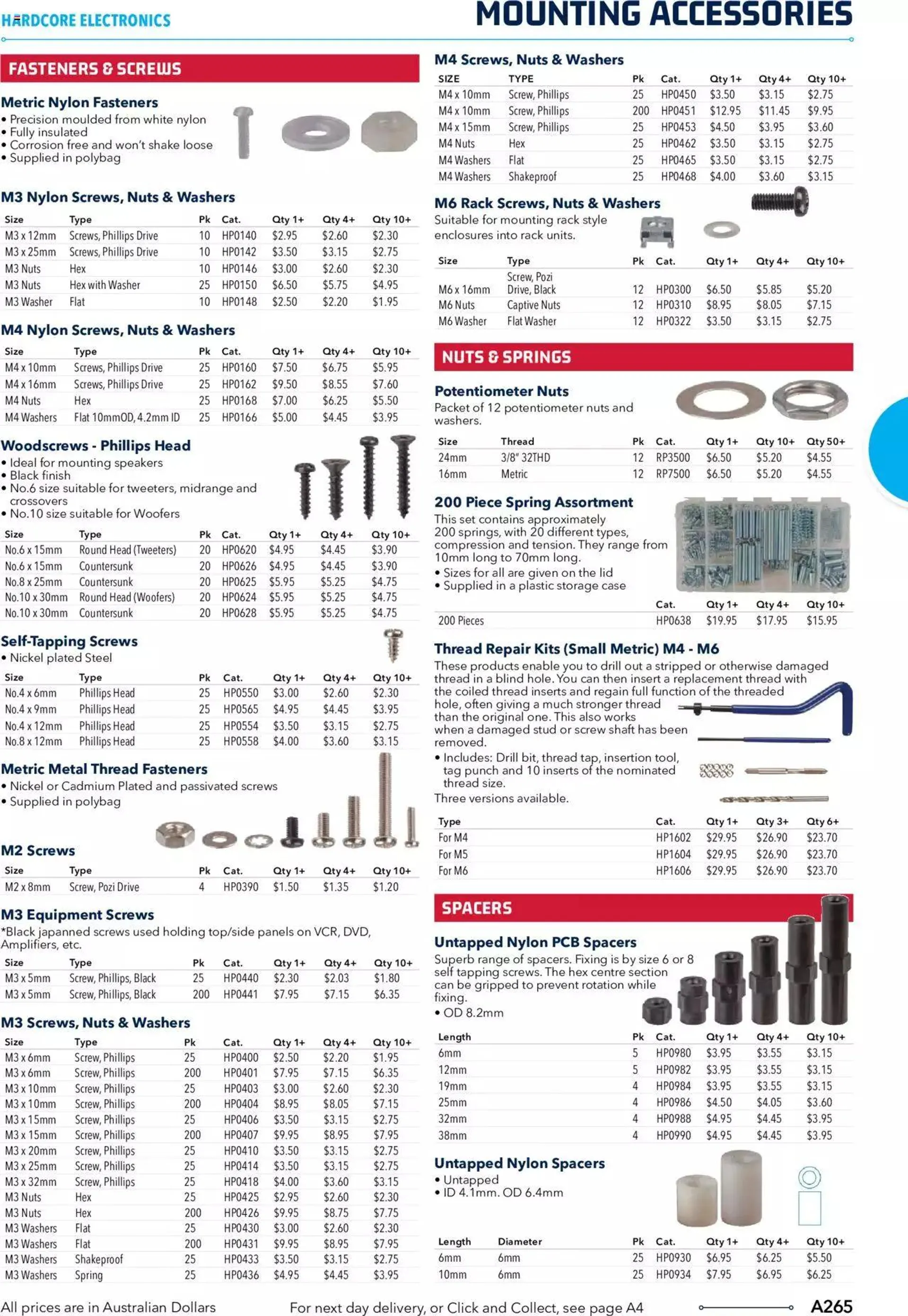 Jaycar Catalogue 2021/22 Engineering And Scientific Catalogue Back - 264