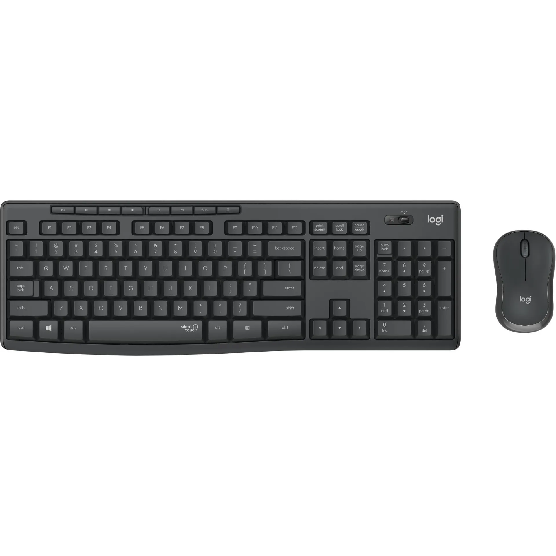 Logitech MK295 Silent Wireless Keyboard & Mouse Combo