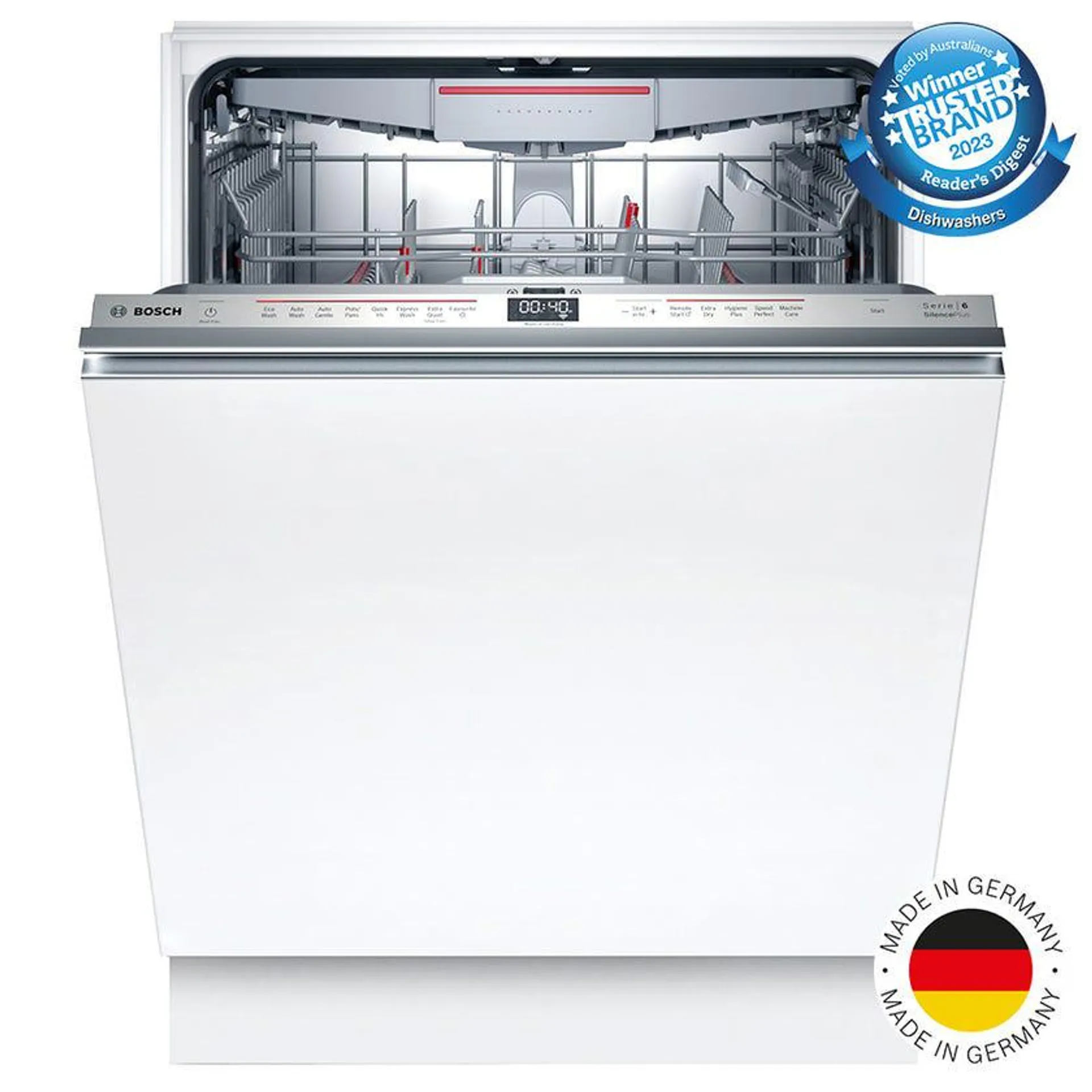 Bosch SMV6HCX01A Serie 6 Fully integrated Dishwasher