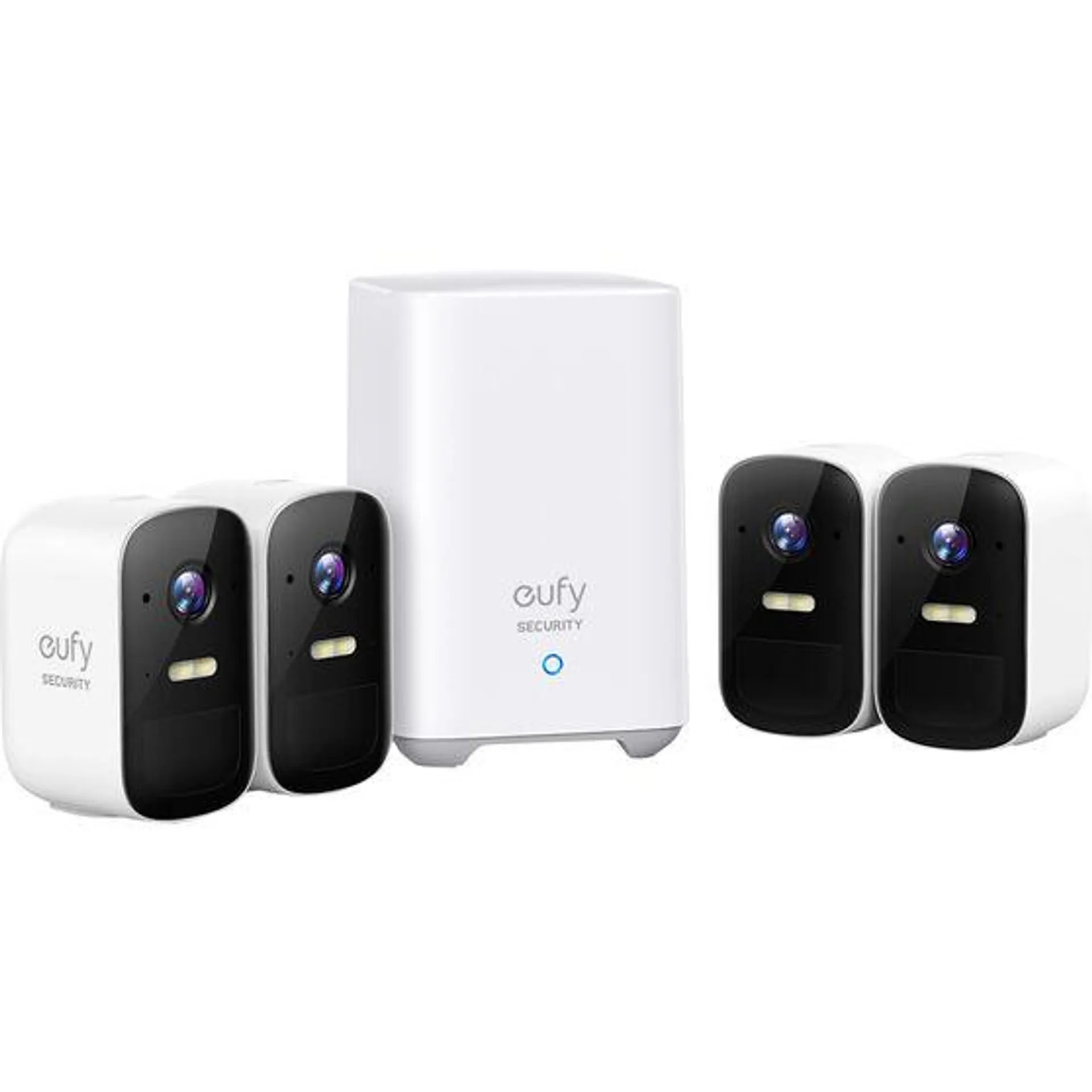 Eufy Wireless 1080p Security Camera System 4 Pack T8833CD2
