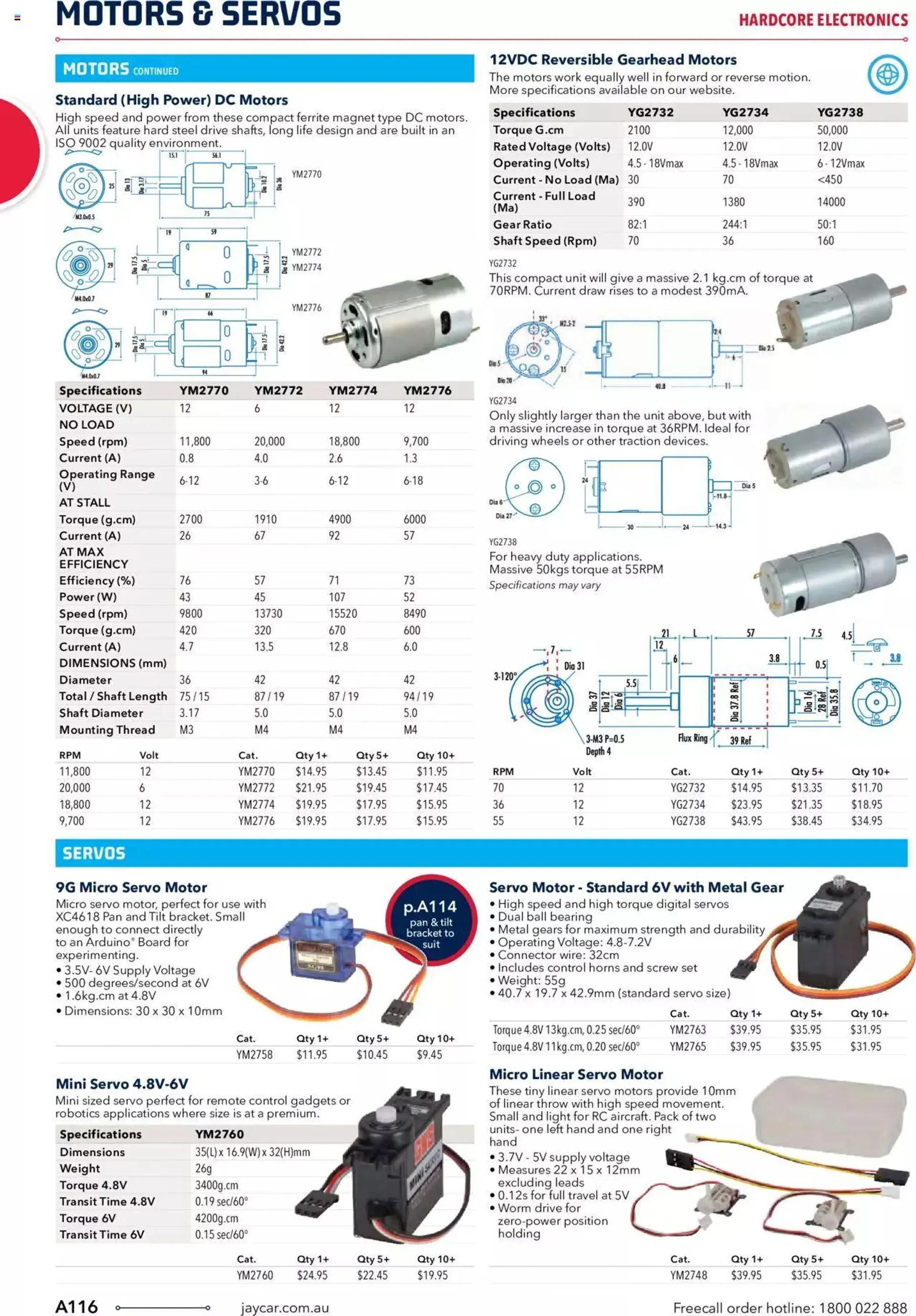 Jaycar Engineering And Scientific Catalogue Back - Catalogue valid from 27 October to 31 January 2024 - page 116