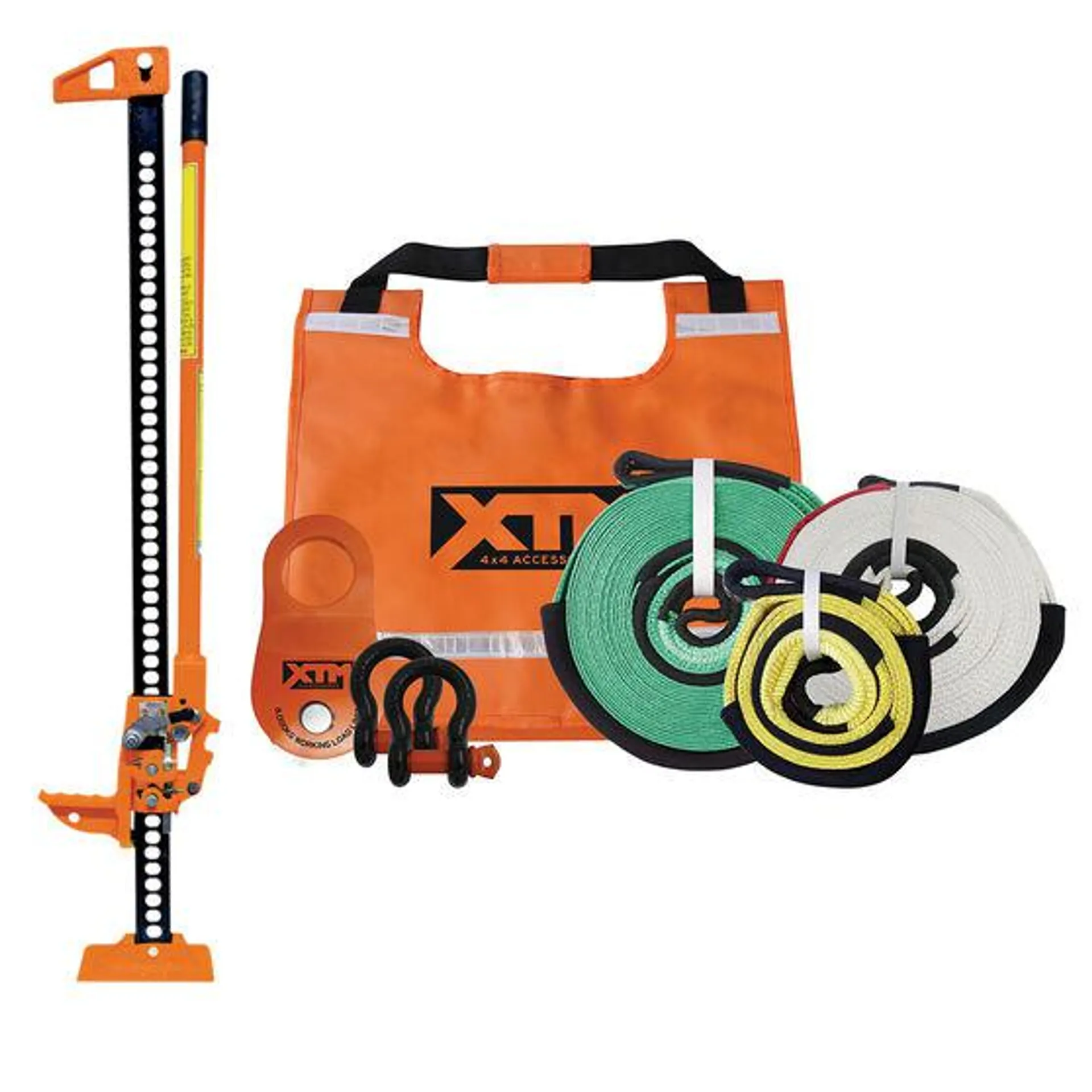 XTM Recovery Kit with High Lift Jack Set