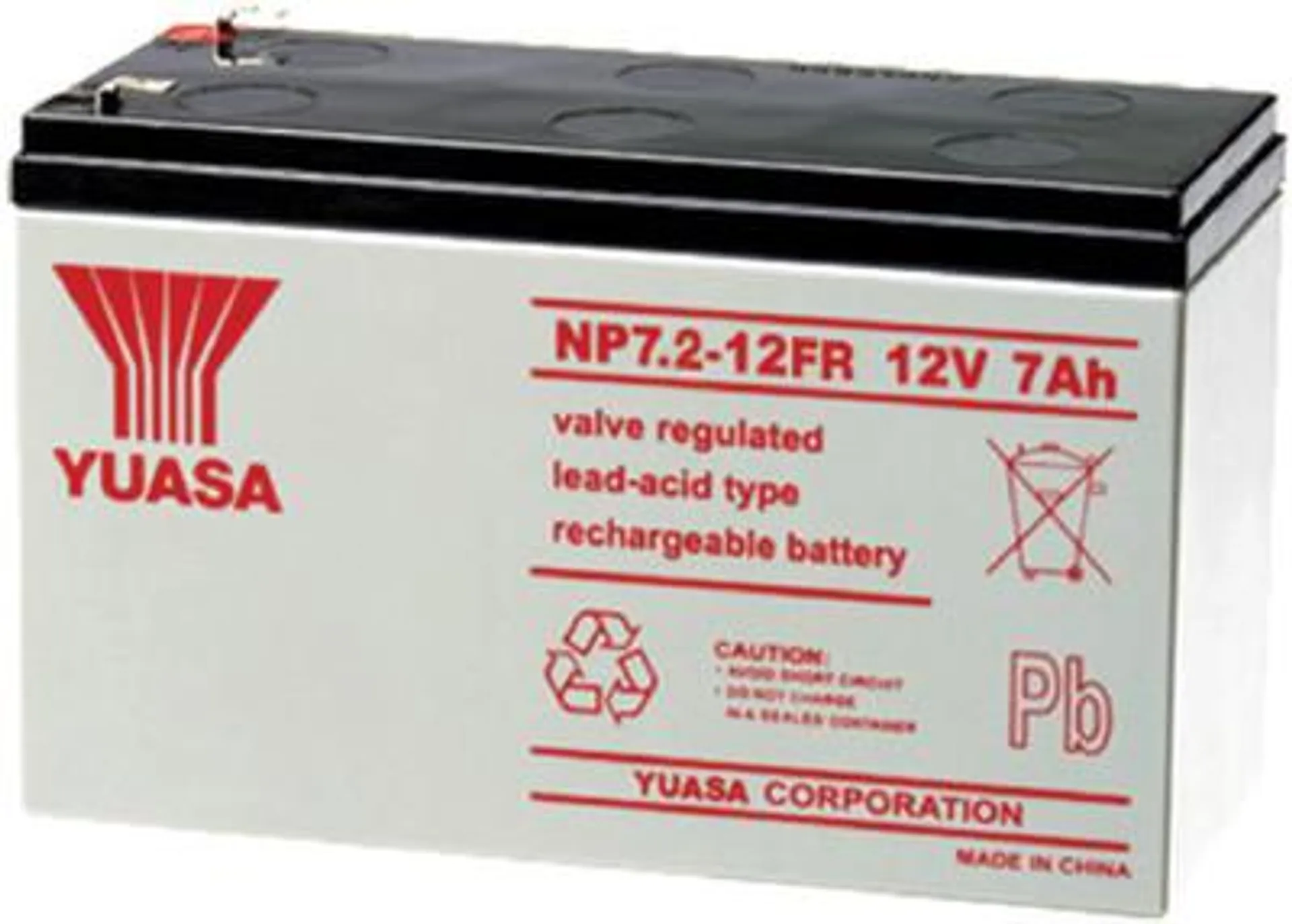 NP 7.2-12LFR Yuasa VRLA Battery