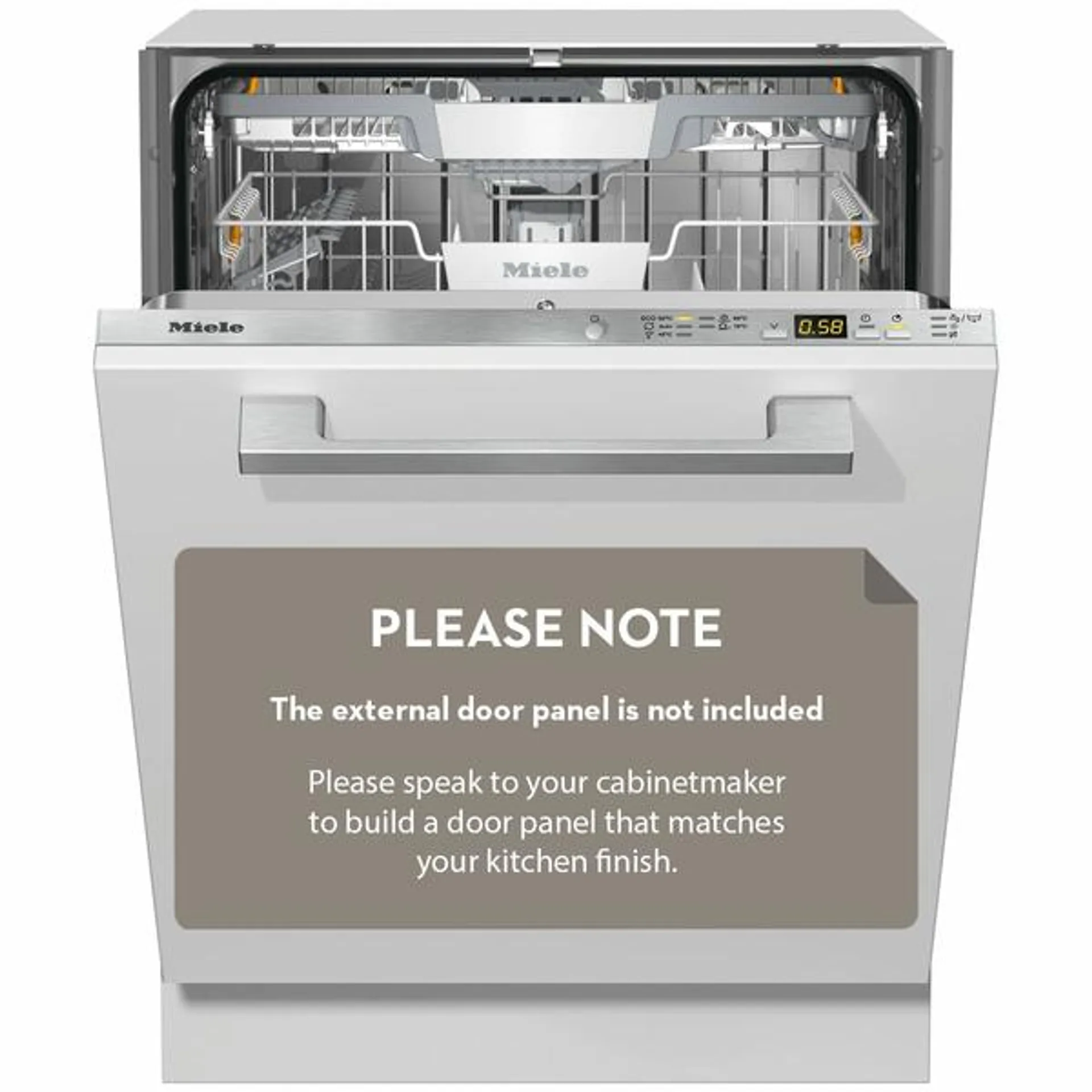 Miele Gen 5000 Fully Integrated Dishwasher G5263SCVIBK