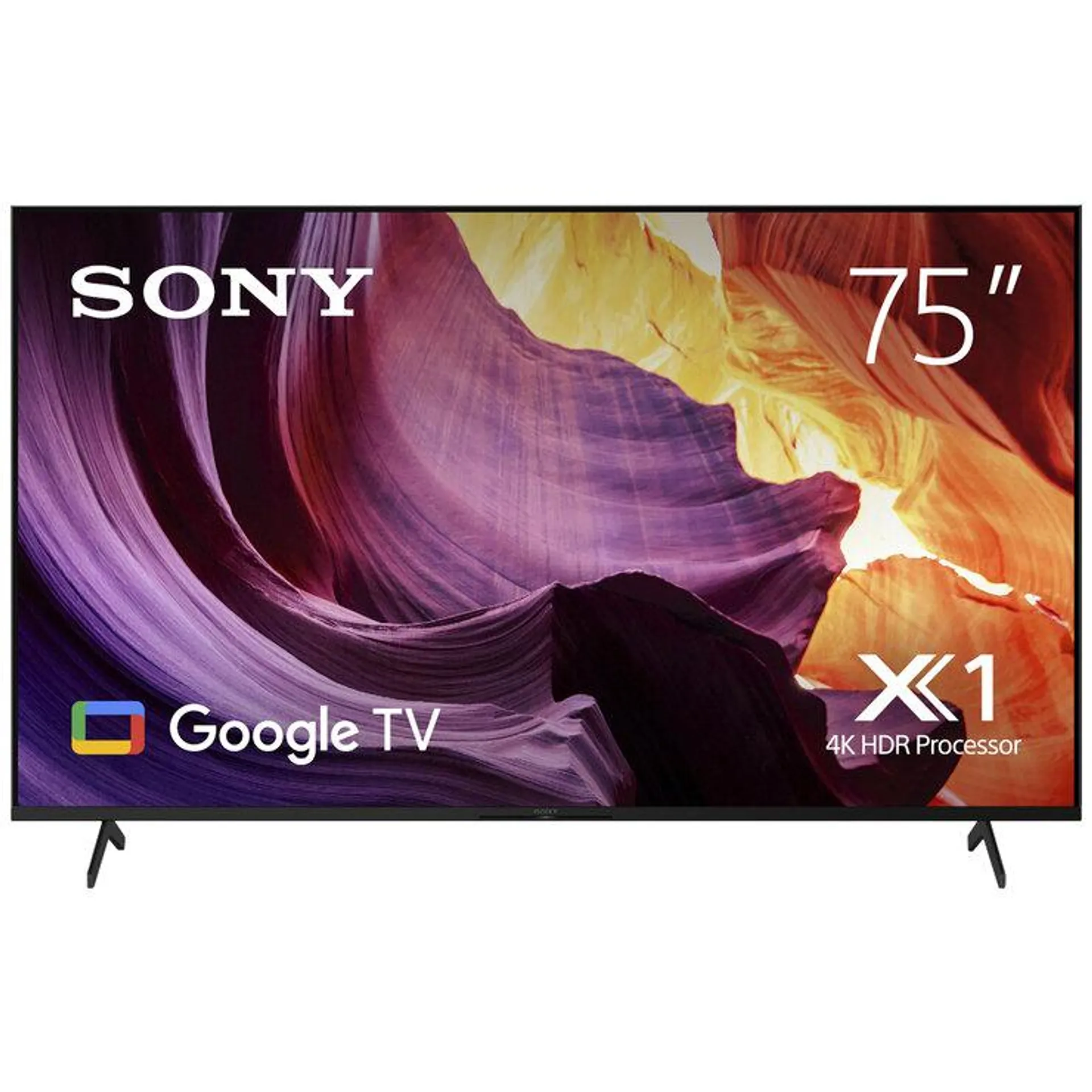 Sony 75 Inch X80K BRAVIA LED 4K UHD HDR 100Hz Google TV KD75X80K