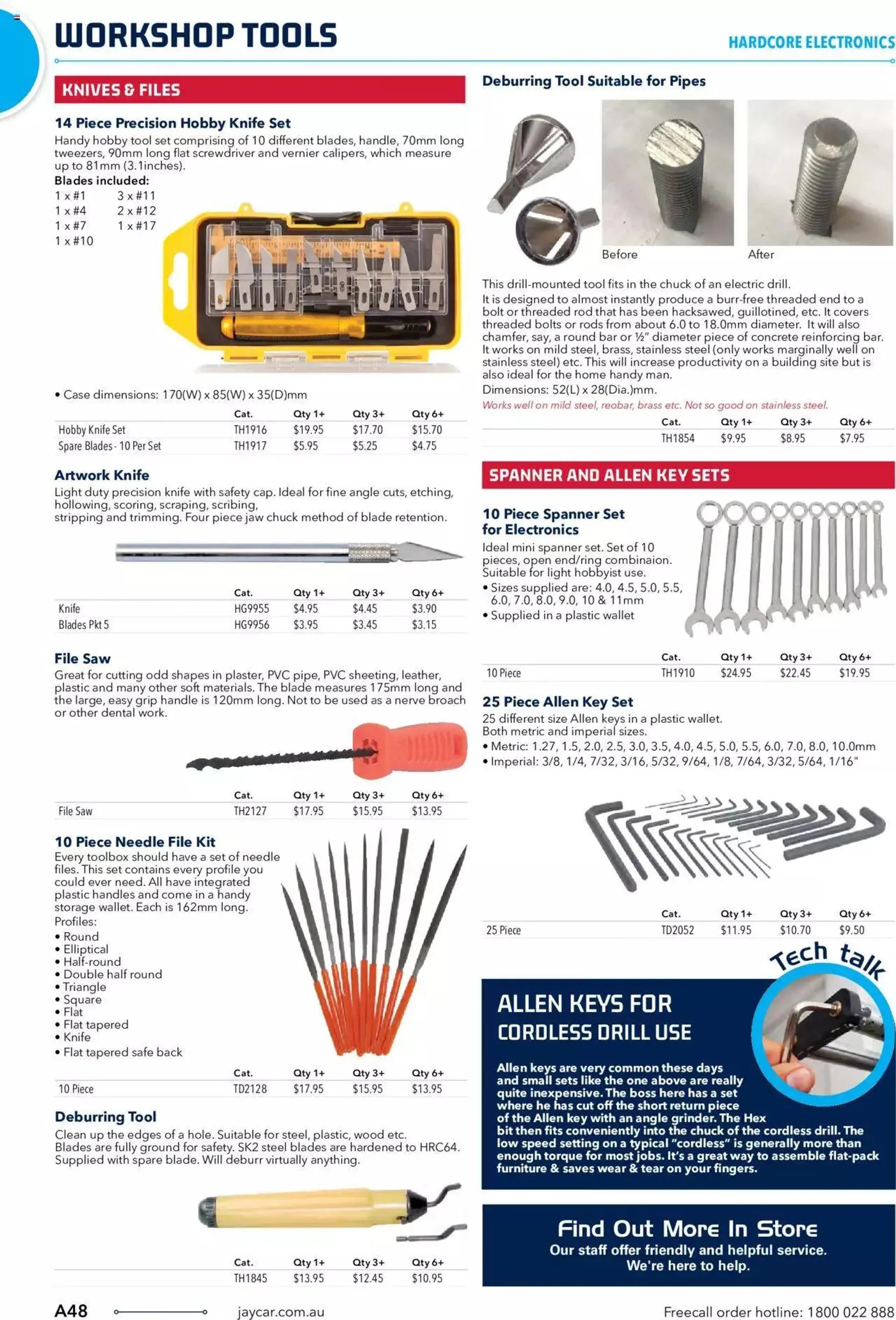 Jaycar Engineering And Scientific Catalogue Back - Catalogue valid from 27 October to 31 January 2024 - page 48