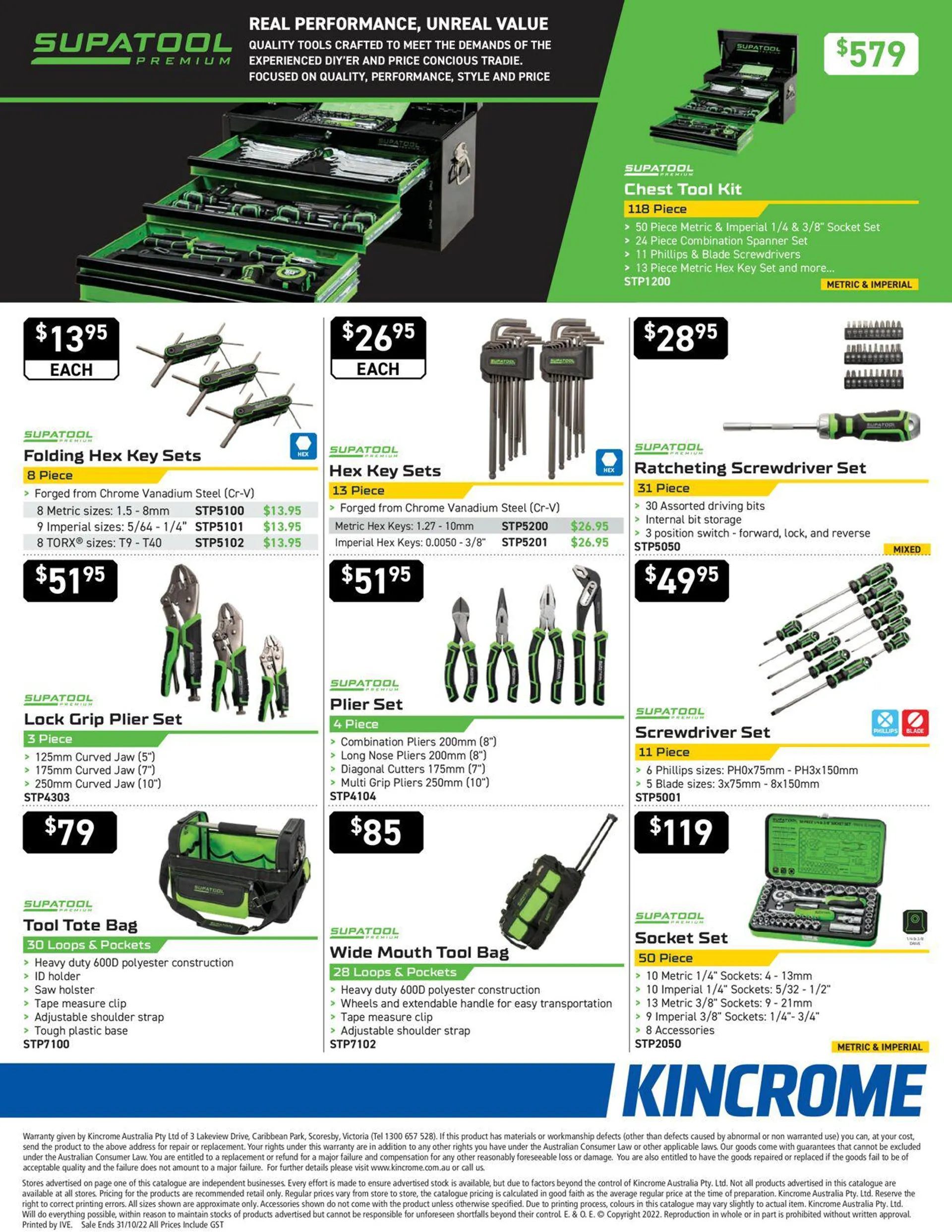 Kincrome Current catalogue - 20
