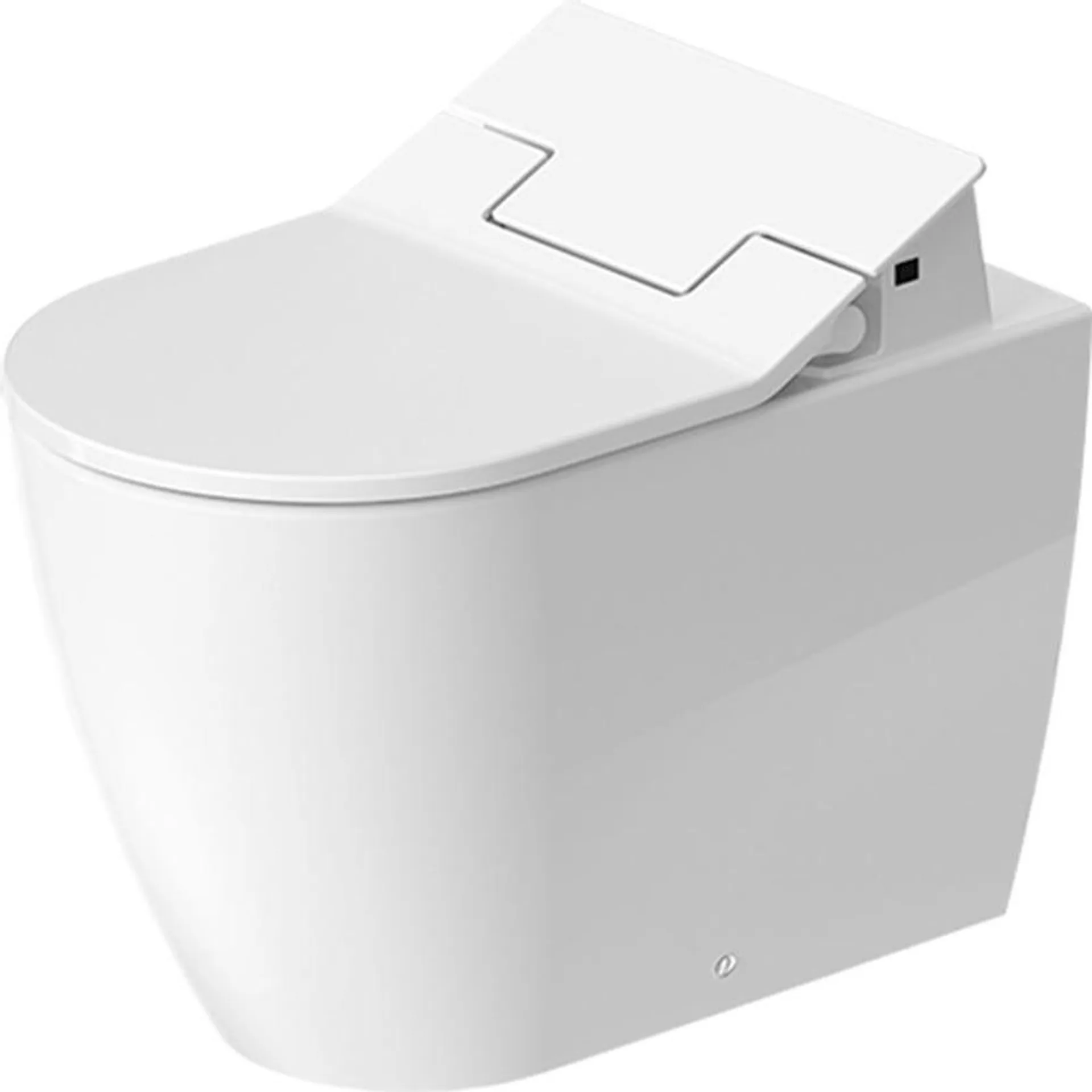 Duravit D4200300P ME by Starck SensoWash Slim Wall Faced Toilet - Back Entry / S Trap