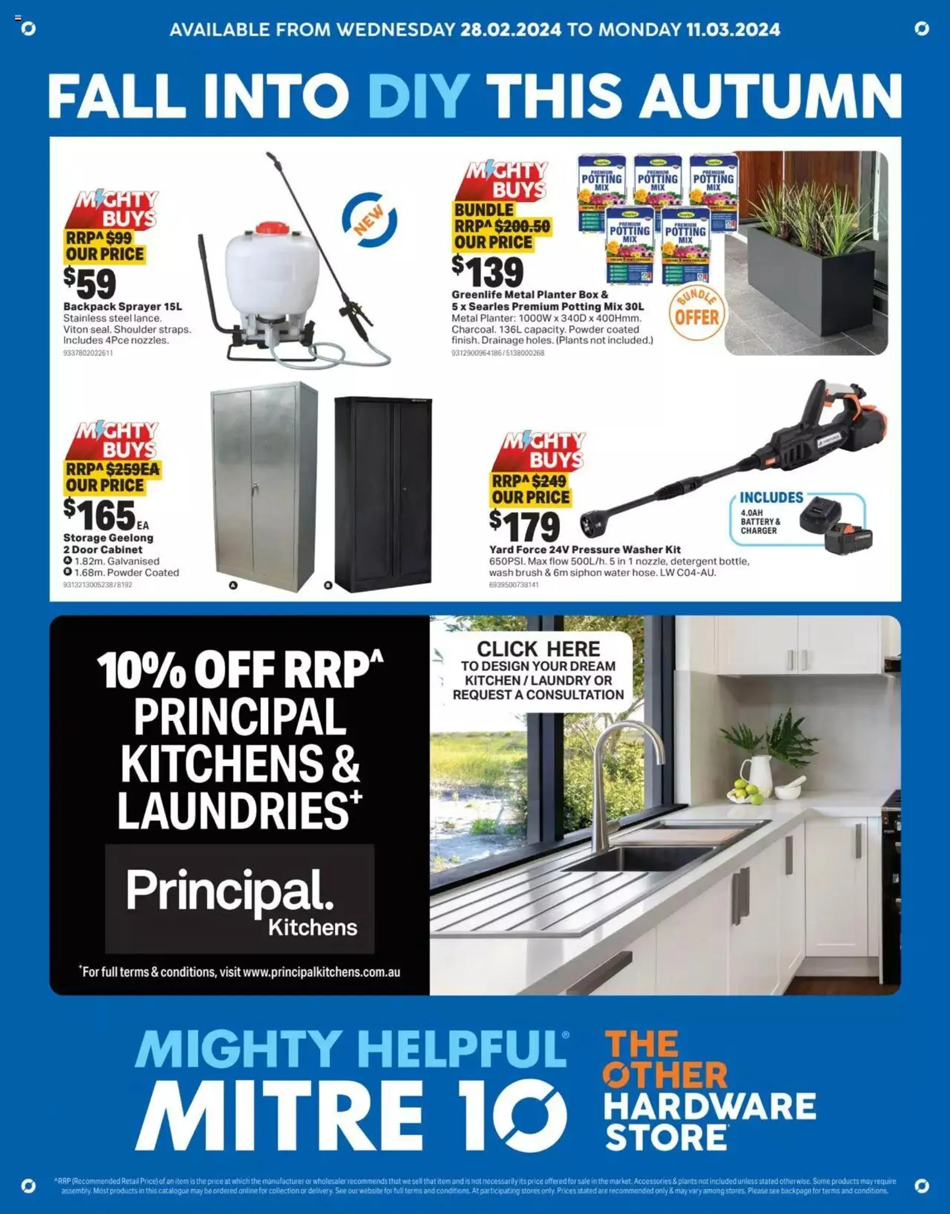 Mitre 10 Catalogue - Catalogue valid from 28 February to 11 March 2024 - page 1
