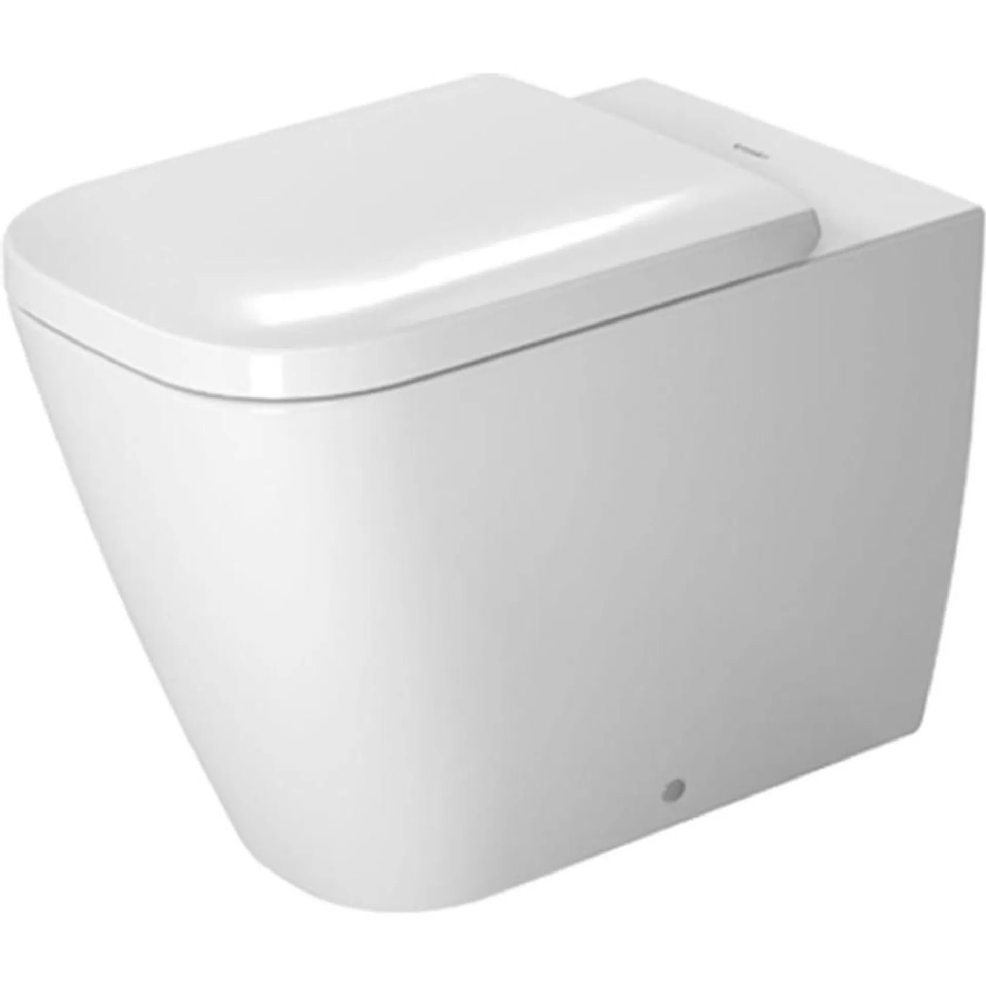 Duravit D4100800P Happy D.2 Wall Faced Toilet - Back Entry / S Trap