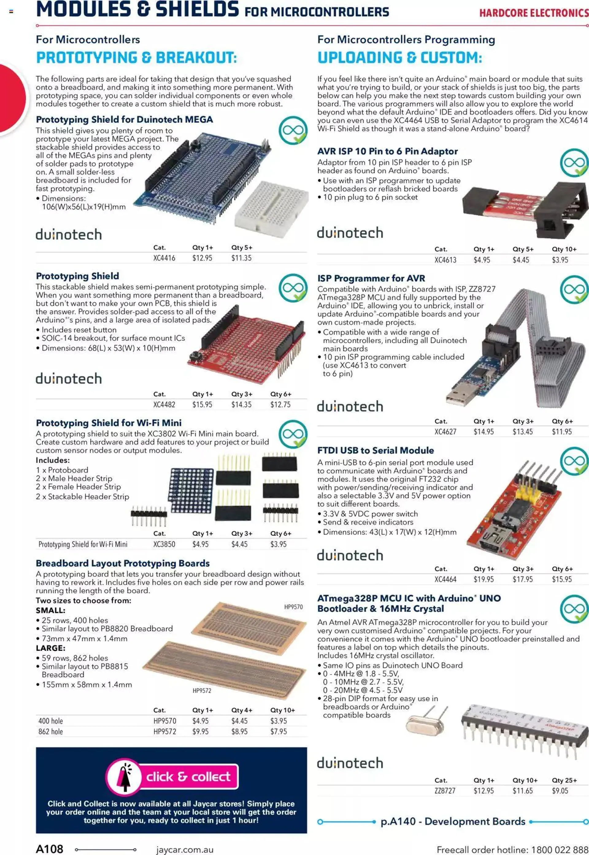 Jaycar Engineering And Scientific Catalogue Back - Catalogue valid from 27 October to 31 January 2024 - page 108