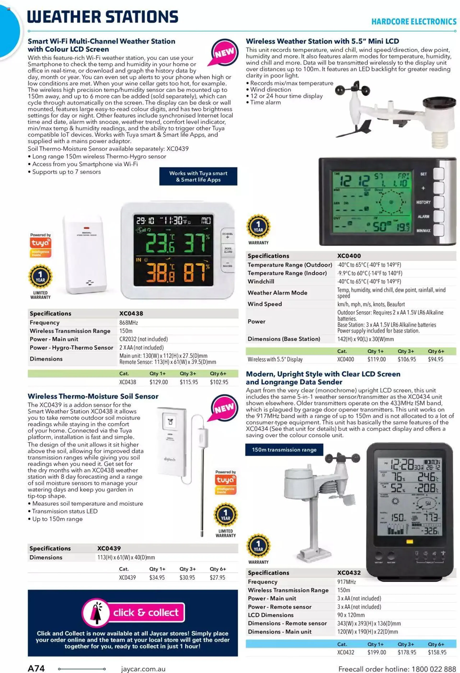 Jaycar Engineering And Scientific Catalogue Back - Catalogue valid from 27 October to 31 January 2024 - page 74