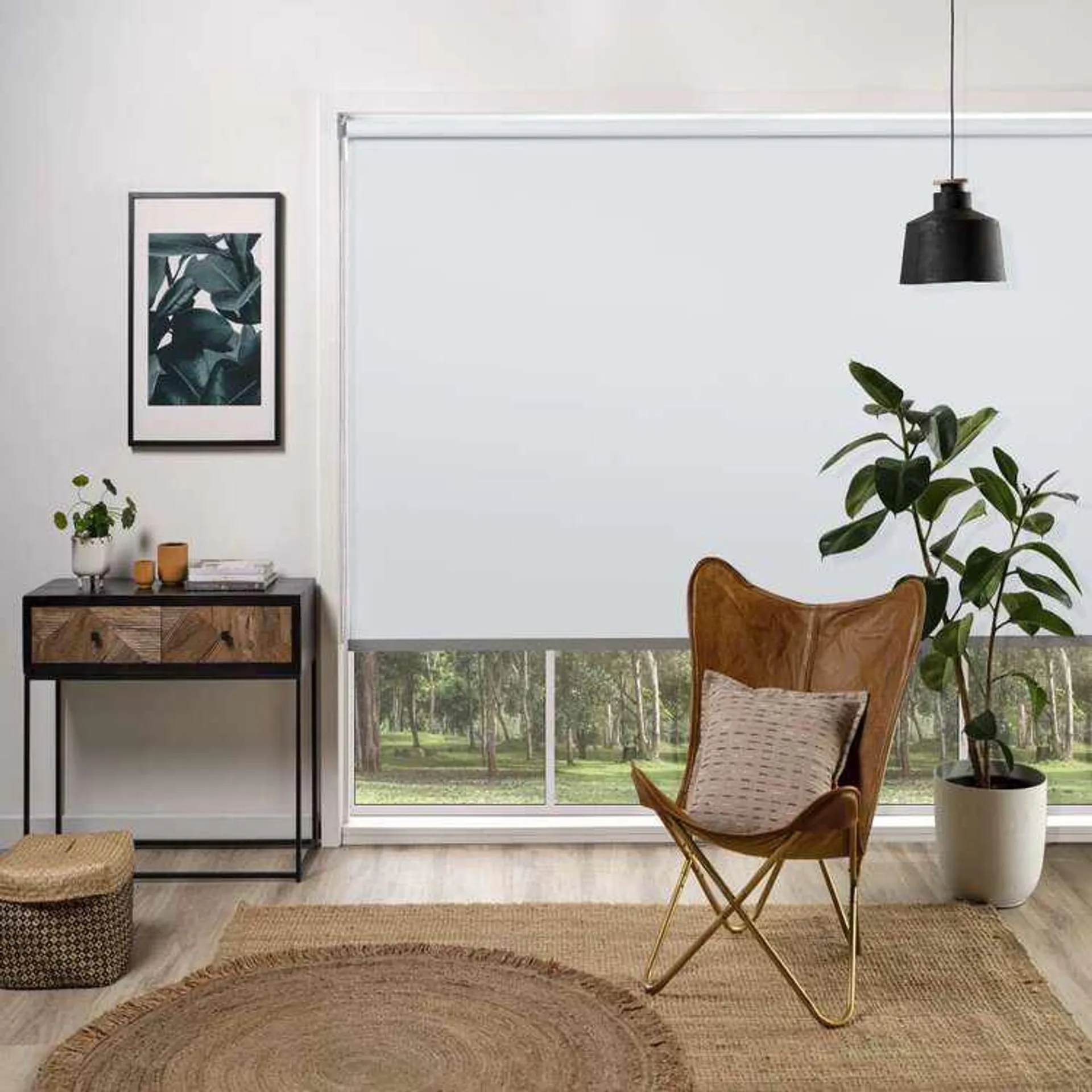 Selections Extra Wide Width Blockout Blind Cloud 300 x 240 cm