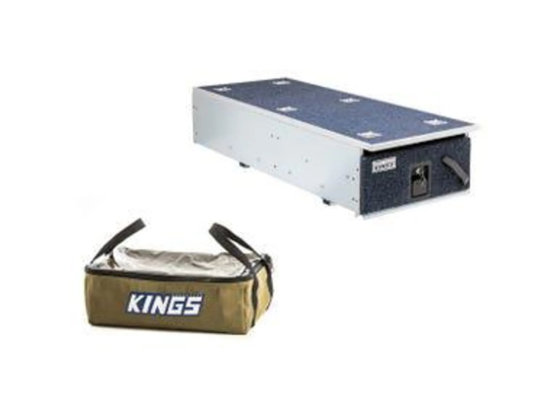 Kings 1300mm Single Drawer + Clear Top Canvas Bag