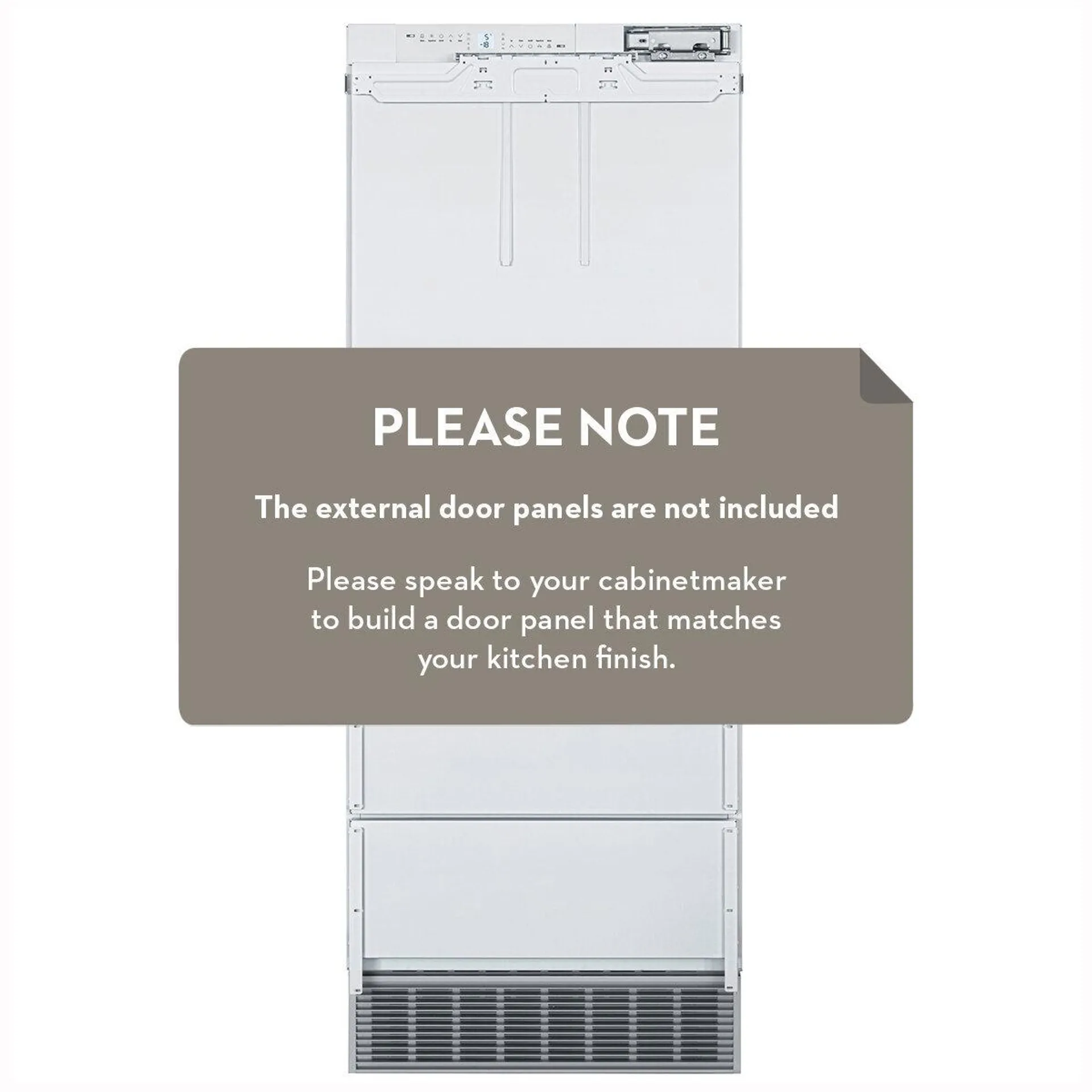 Liebherr 462L Integrated Bottom Mount Fridge ECBN5066RH