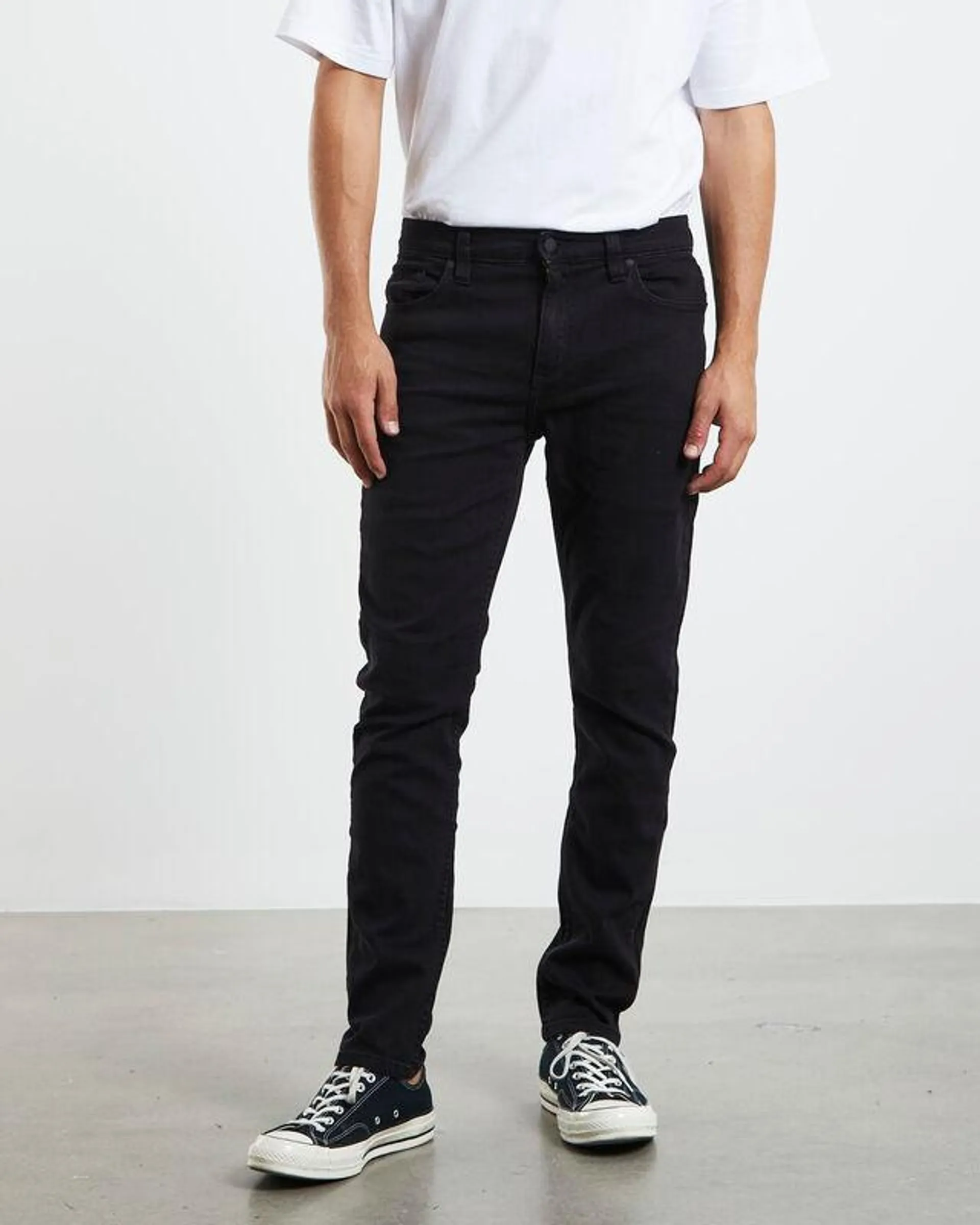 Tim Slim Jeans Raven Black