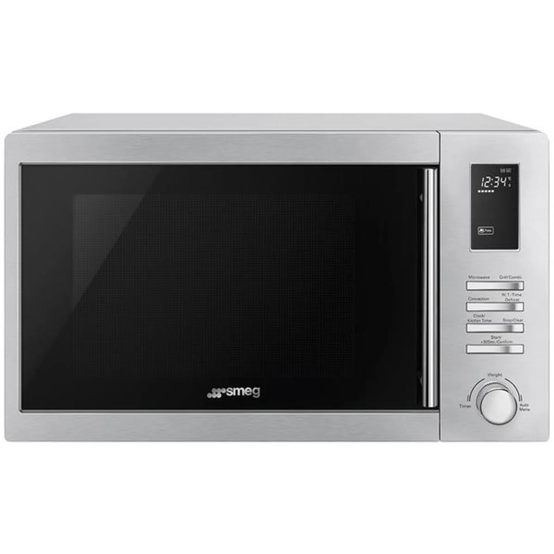 Smeg 34L 1000W Microwave Oven with Grill SA34MX