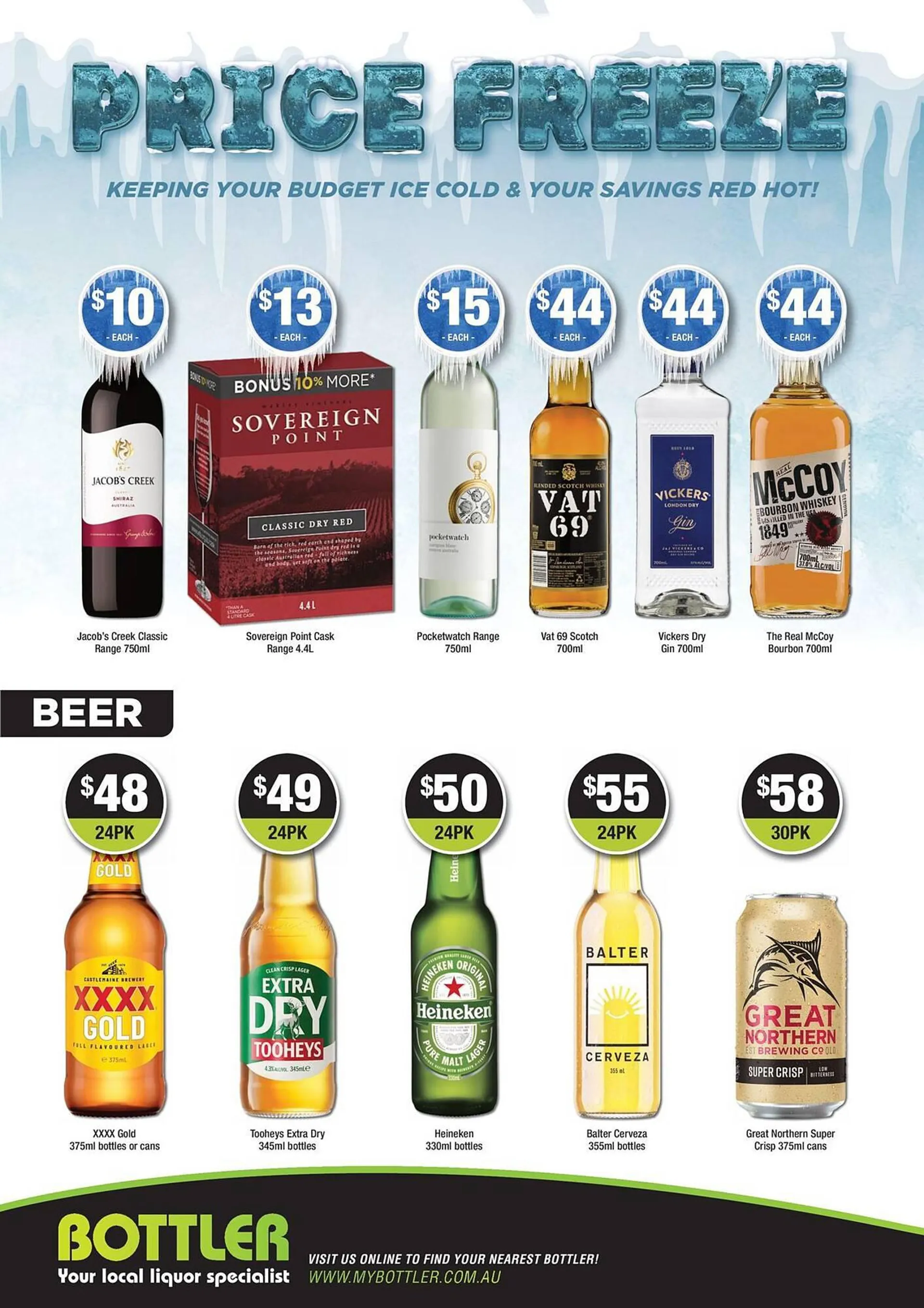 Bottler catalogue - Catalogue valid from 21 December to 9 January 2024 - page 