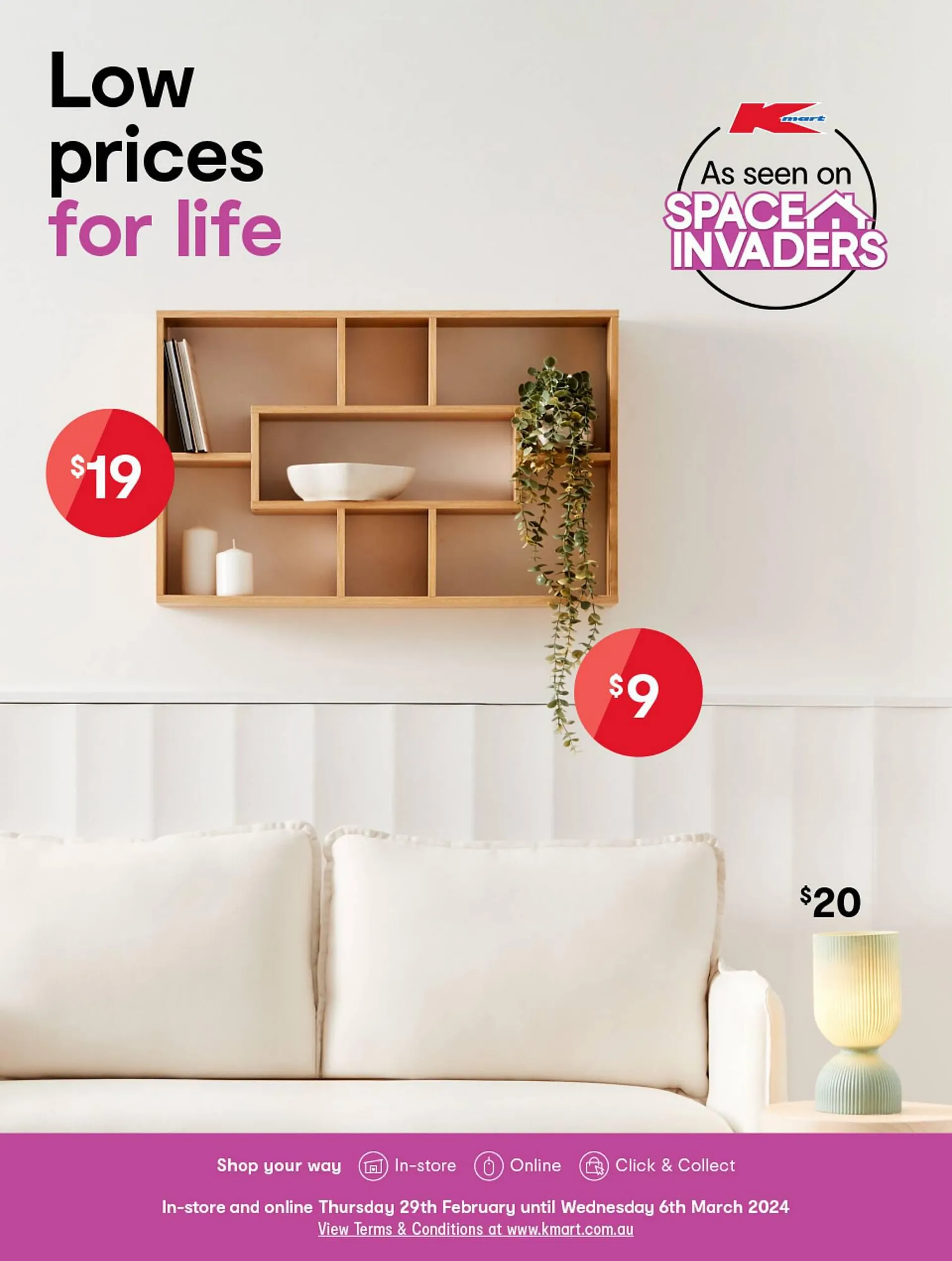Kmart catalogue - Catalogue valid from 29 February to 6 March 2024 - page 1