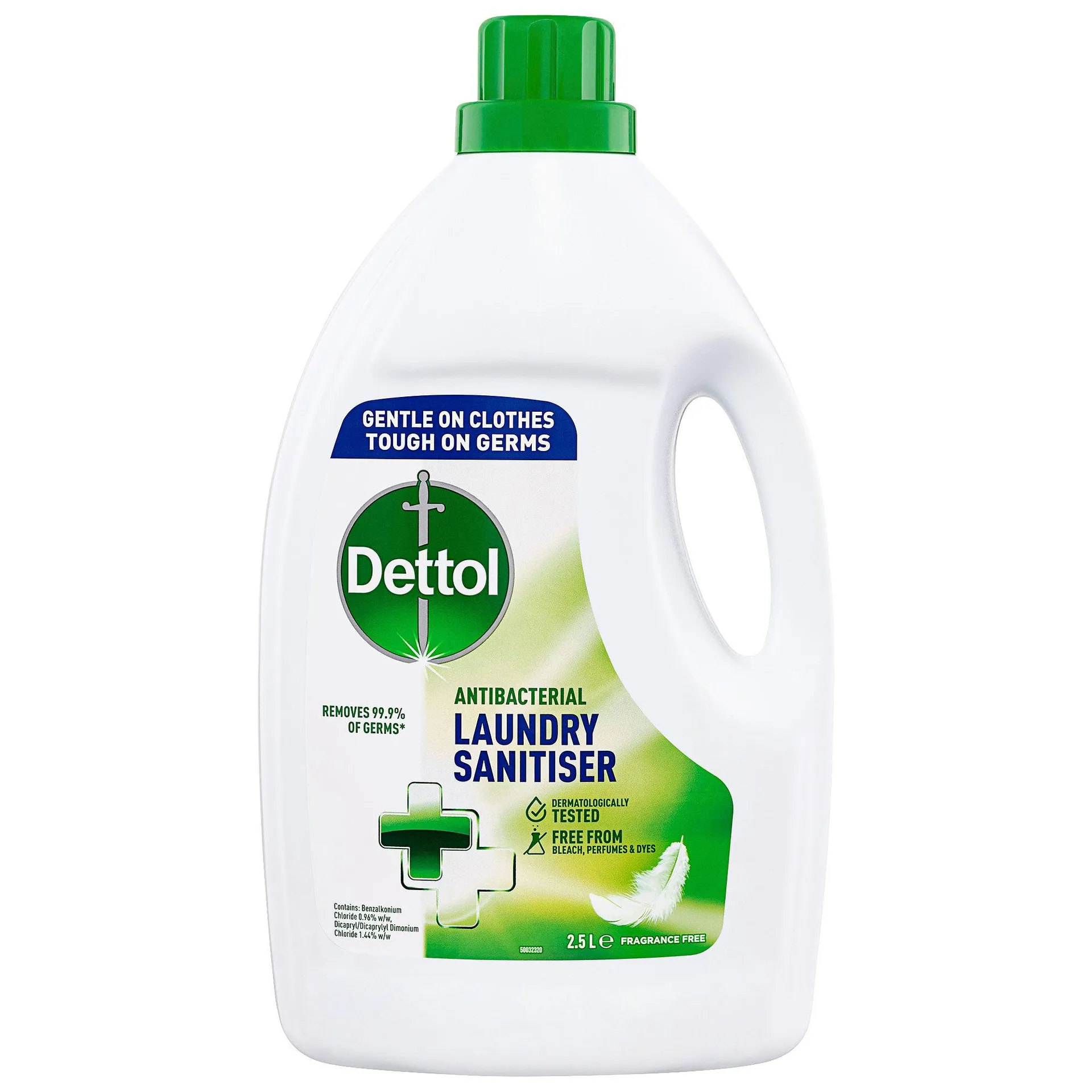 Dettol Laundry Sensitive Fragrance-Free 2.5L