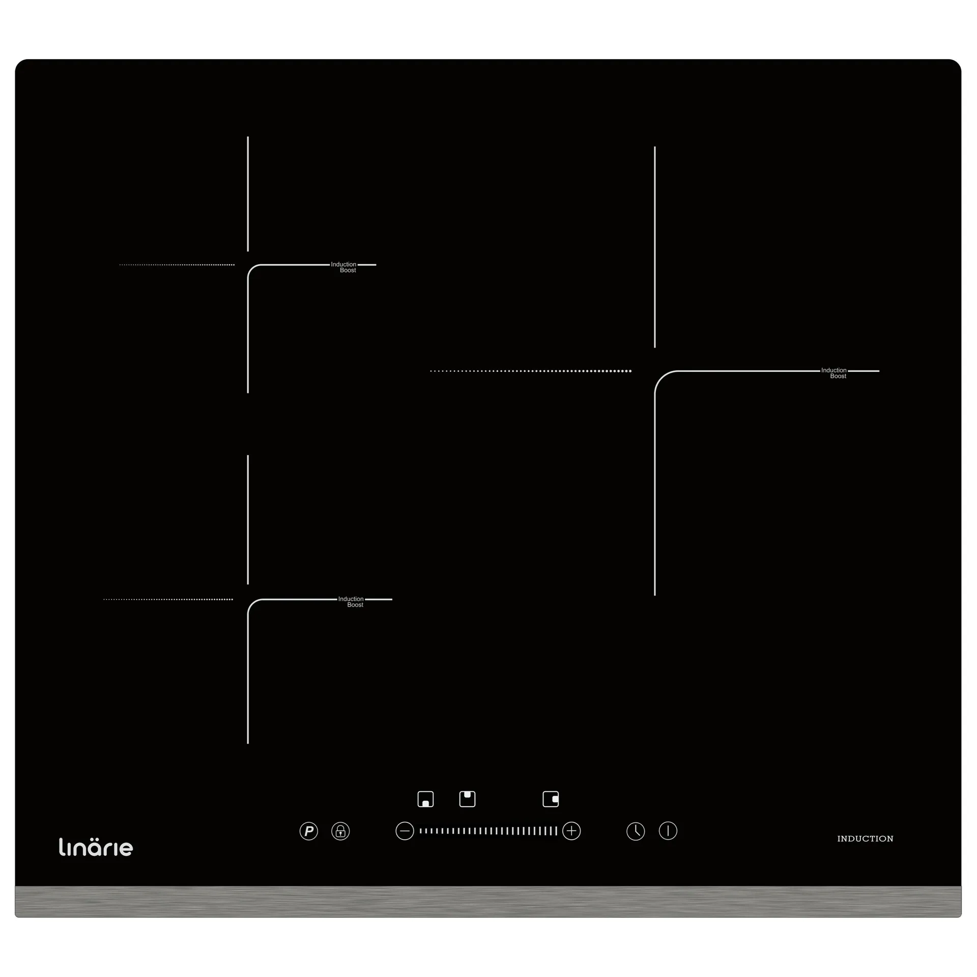 Linarie 60cm 3 Zone Induction Cooktop LS60I3Z