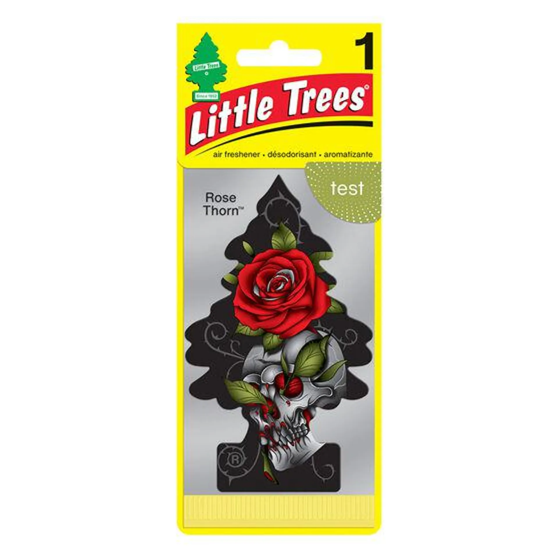 Little Trees Air Freshener - Rose Thorn 1 Pack