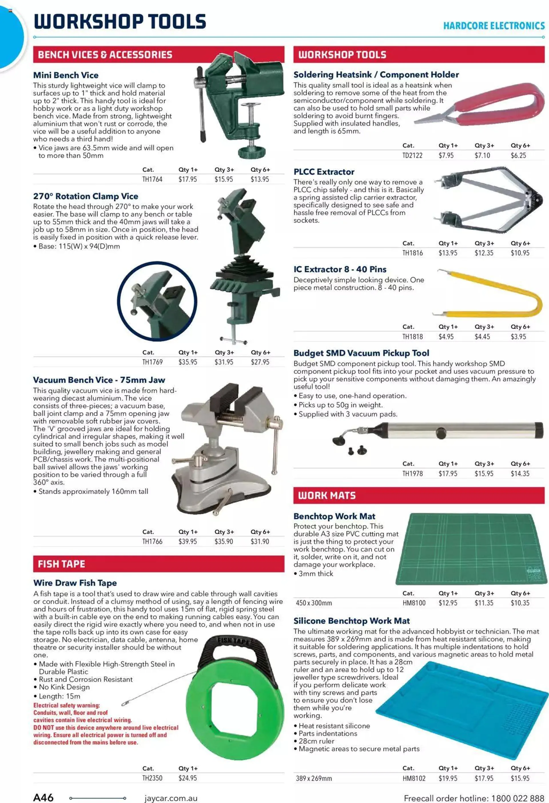 Jaycar Engineering And Scientific Catalogue Back - Catalogue valid from 27 October to 31 January 2024 - page 46