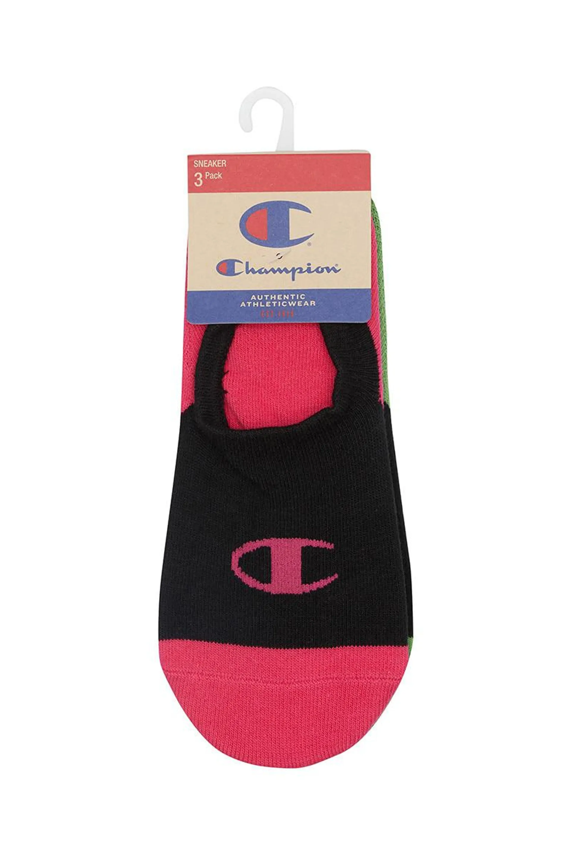 C Logo Sneaker Socks 3 Pack