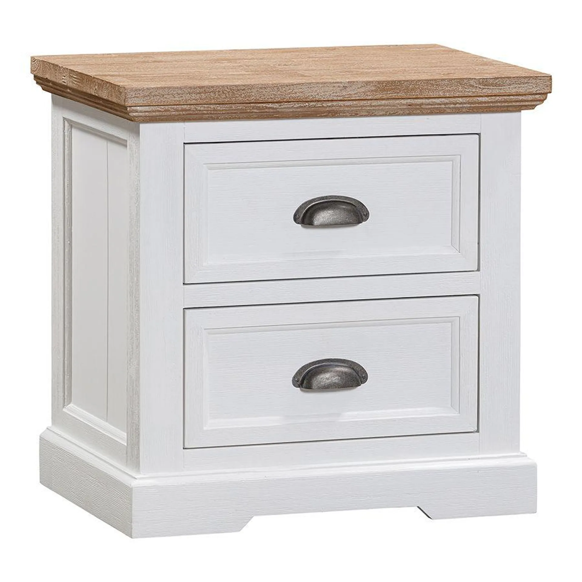 Clementine Two Toned Bedside Table