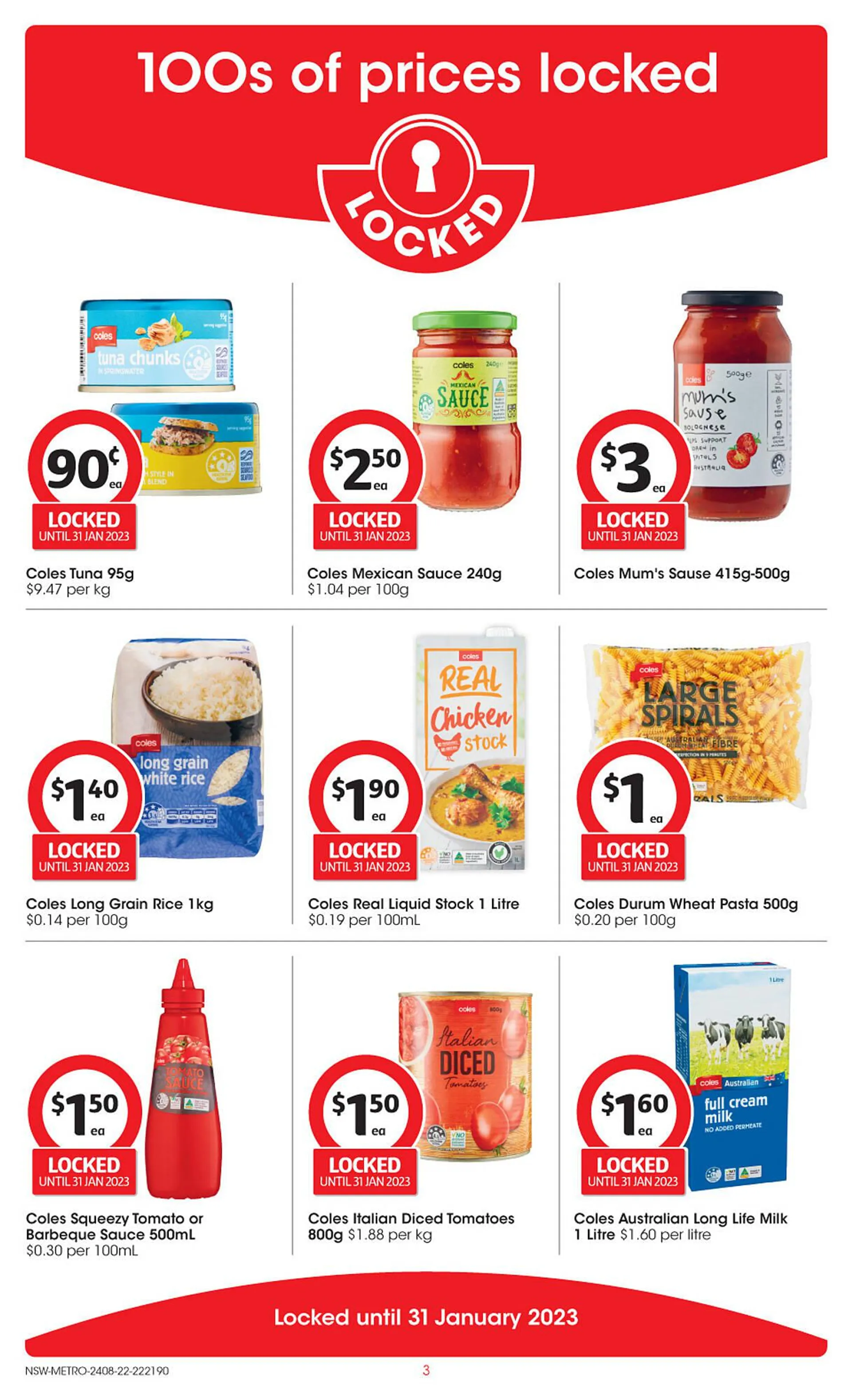 Coles catalogue - 100s of Prices Locked - 3