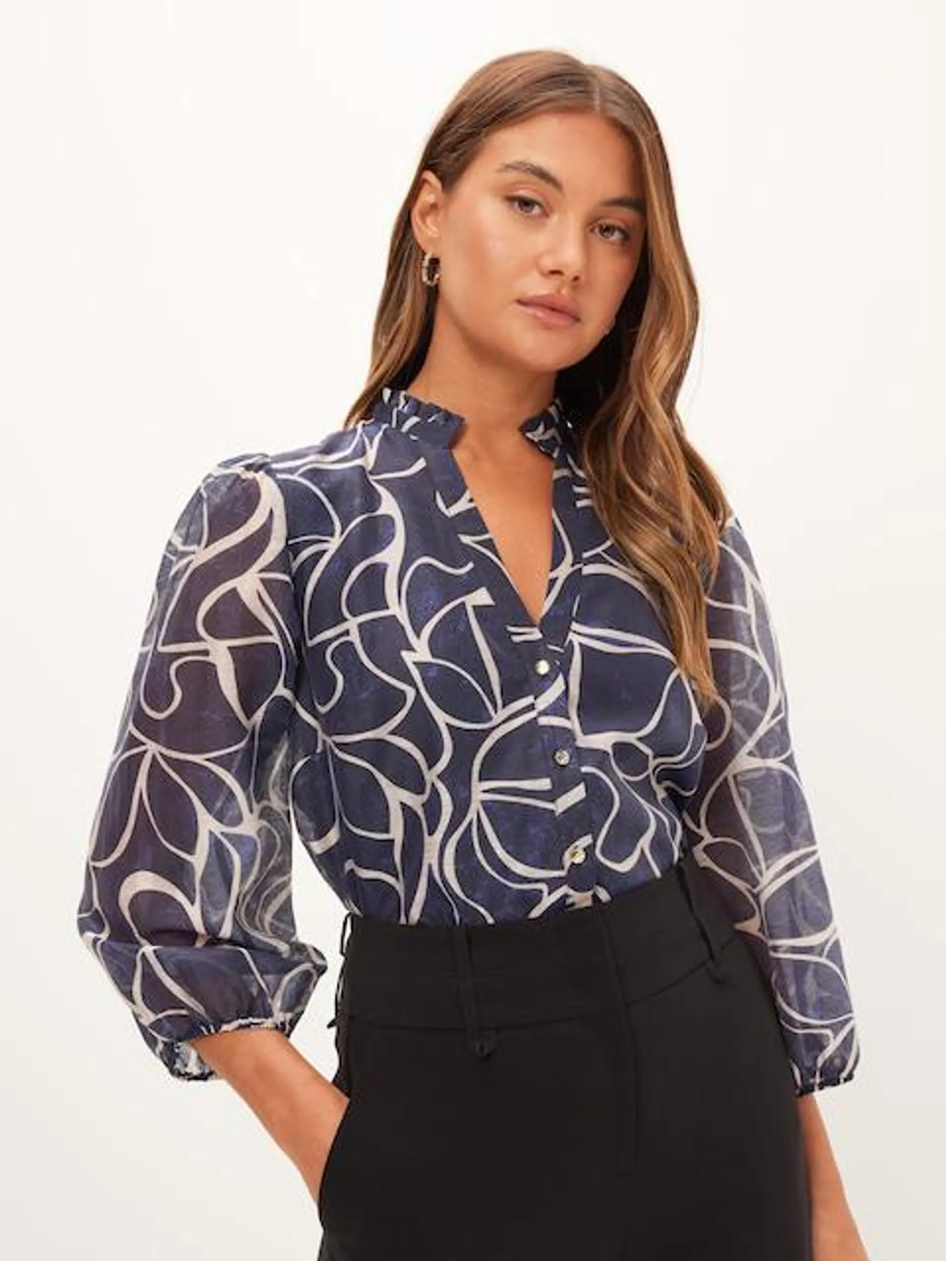 Paige 3/4 Sleeve Blouse