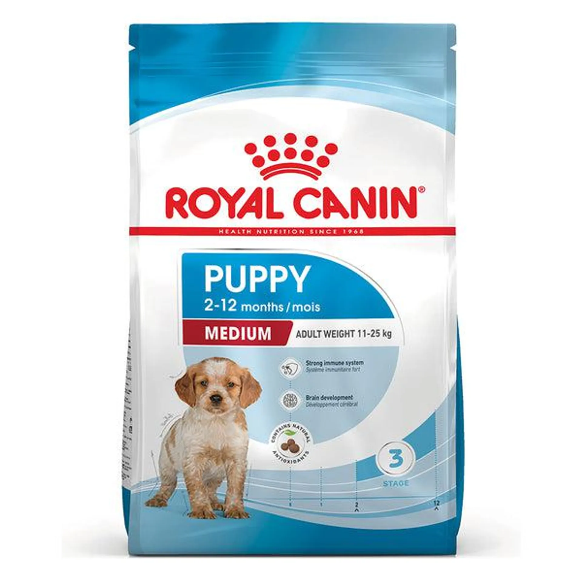 Royal Canin - Medium Puppy Dog Dry Food (15kg)