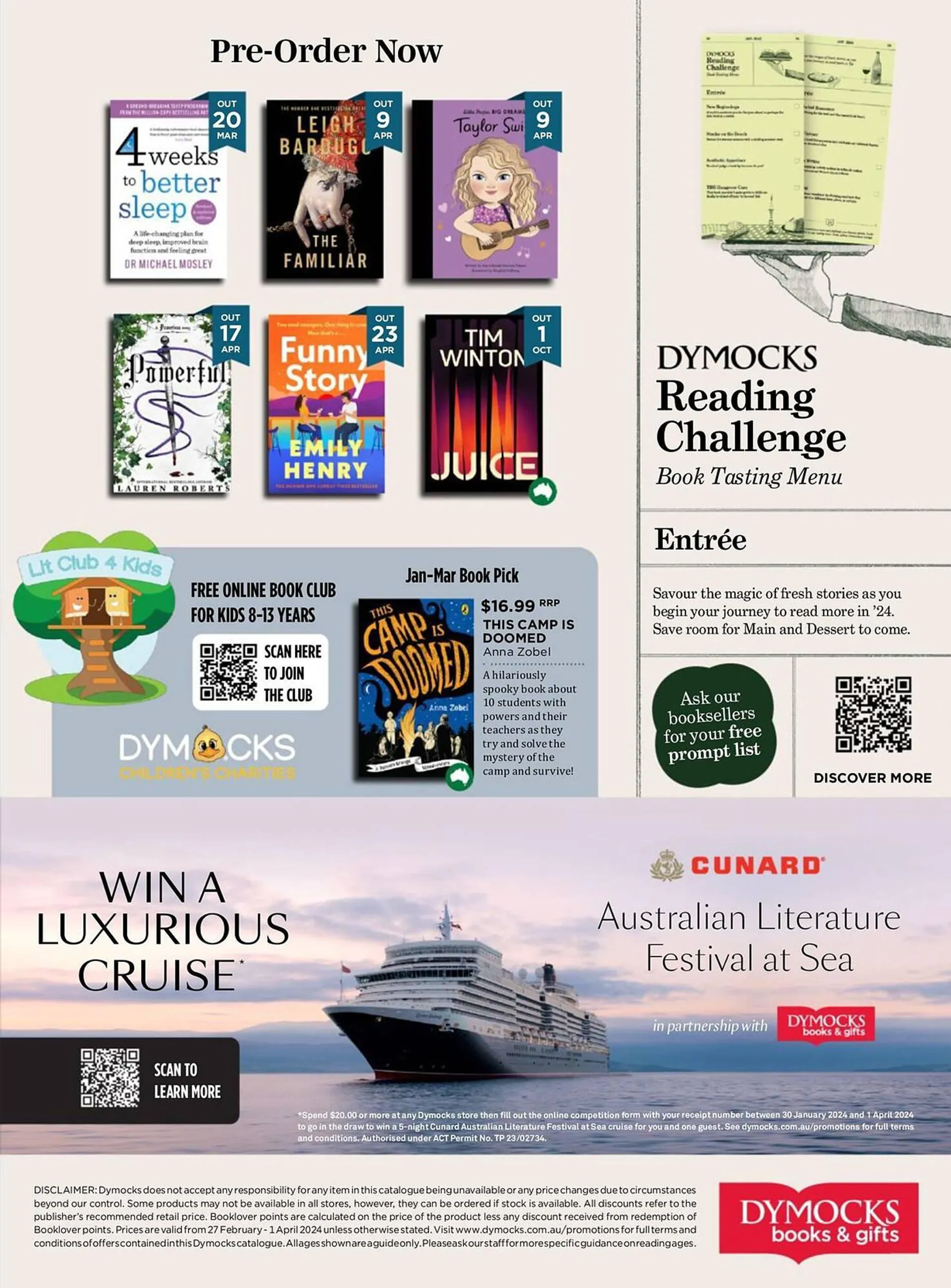 Dymocks catalogue - Catalogue valid from 29 February to 1 April 2024 - page 6