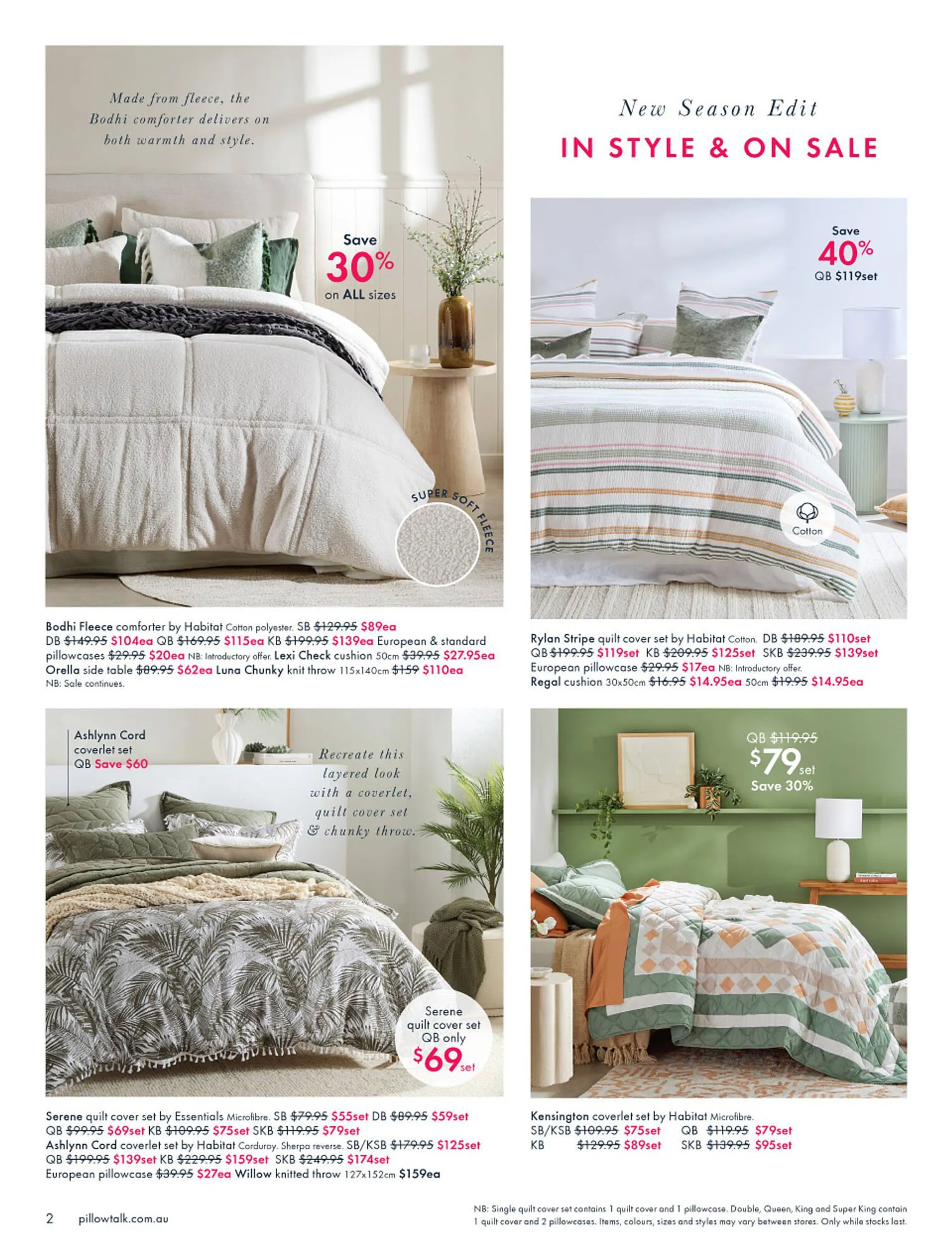 Pillow Talk catalogue - Catalogue valid from 18 March to 7 April 2024 - page 2