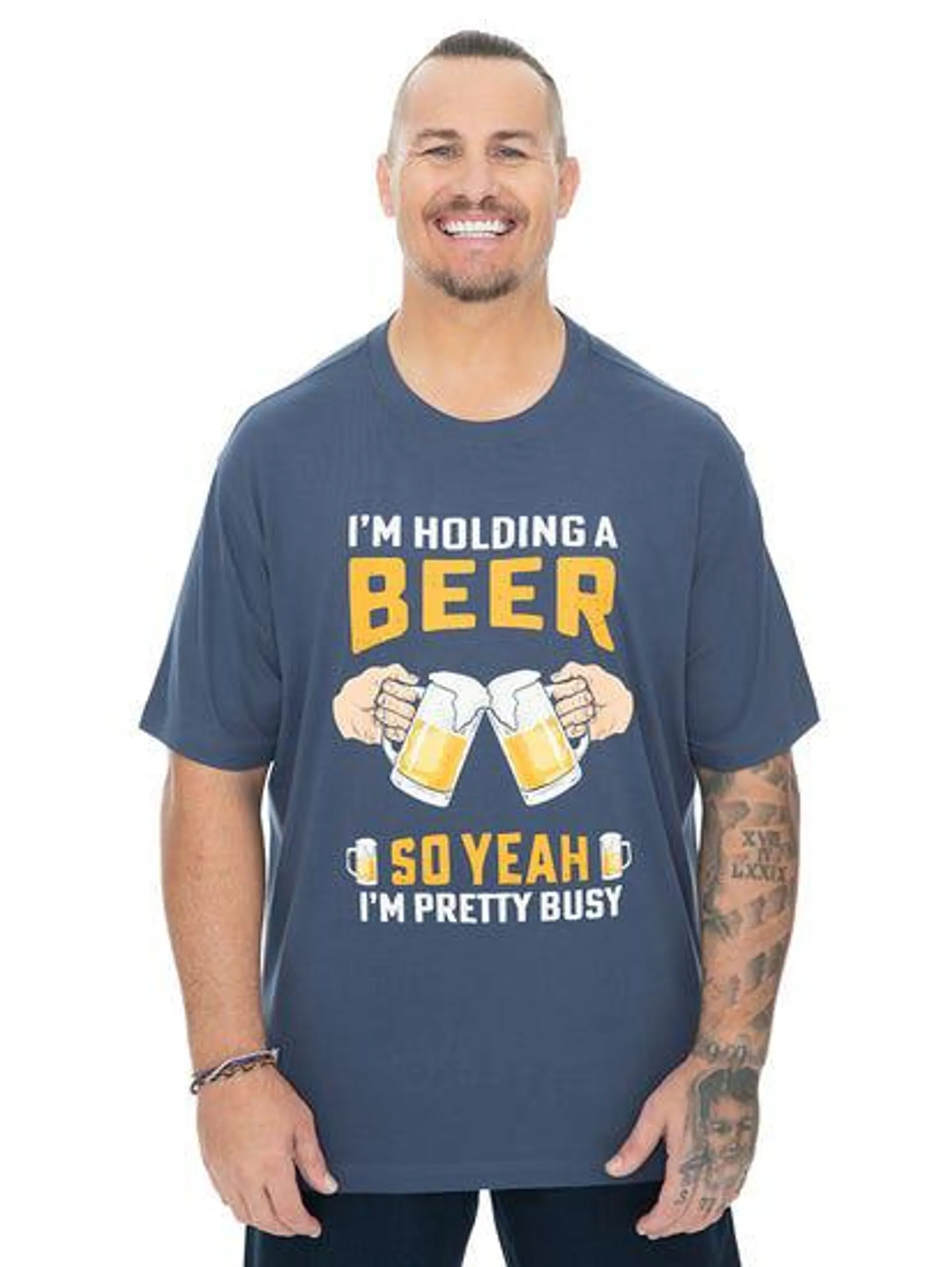Built N Fit Hold My Beer T-Shirt