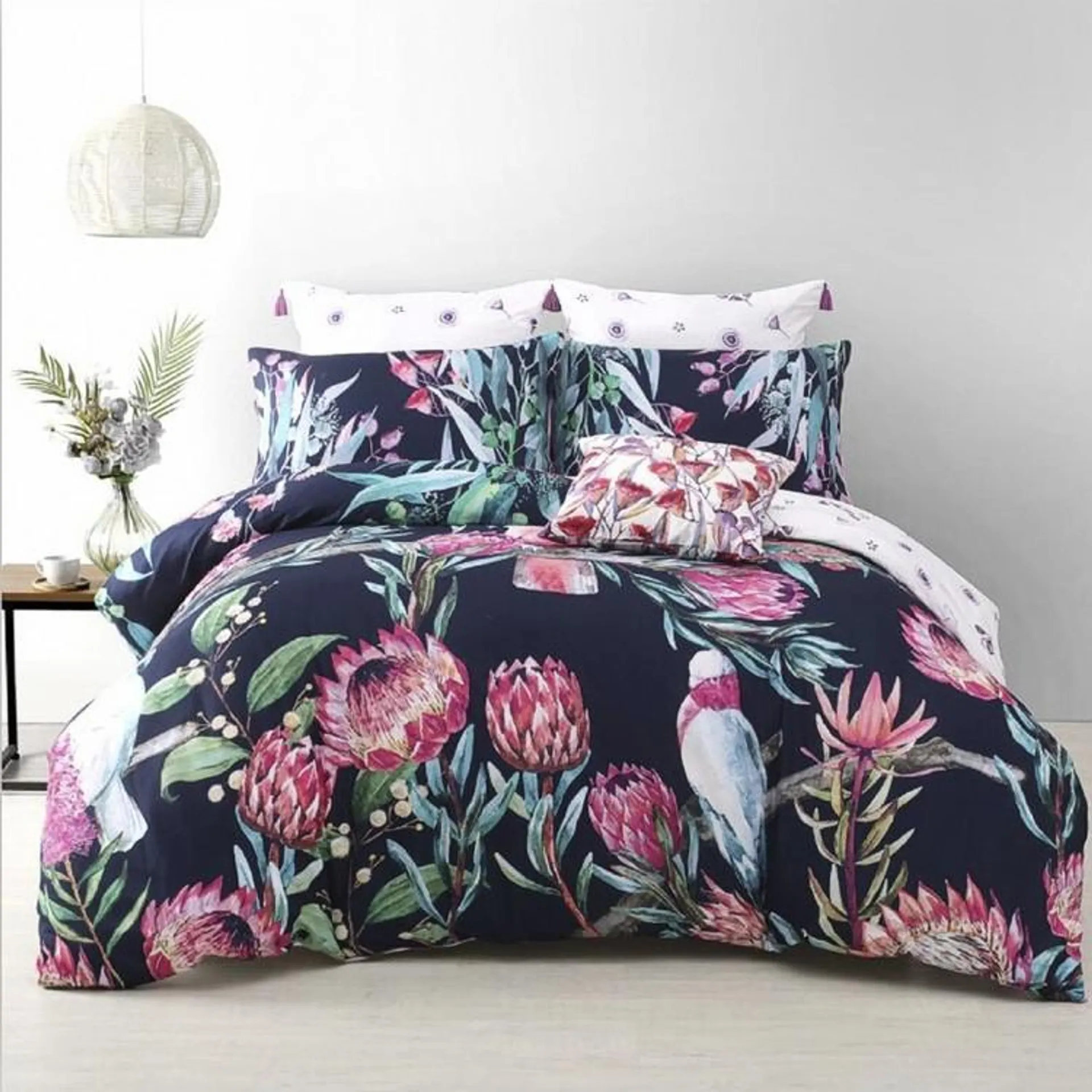 KOO Dahlia Quilt Cover Set Multicoloured